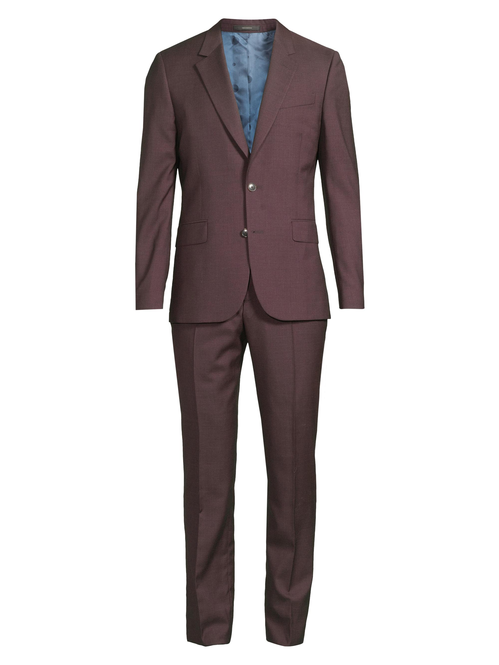 Paul Smith Men's Soho Fit Wool Suit - Purple