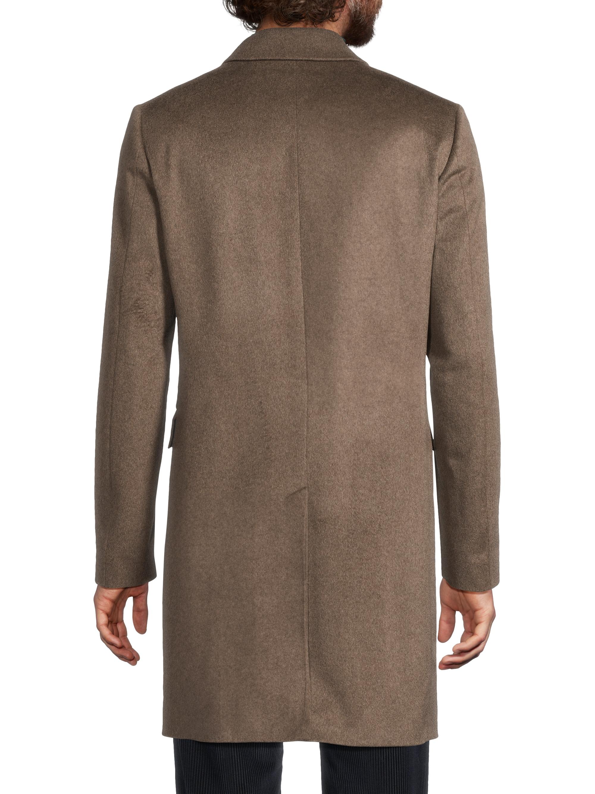 Paul Smith Wool-Cashmere Single-Breasted Overcoat | Saks Fifth Avenue