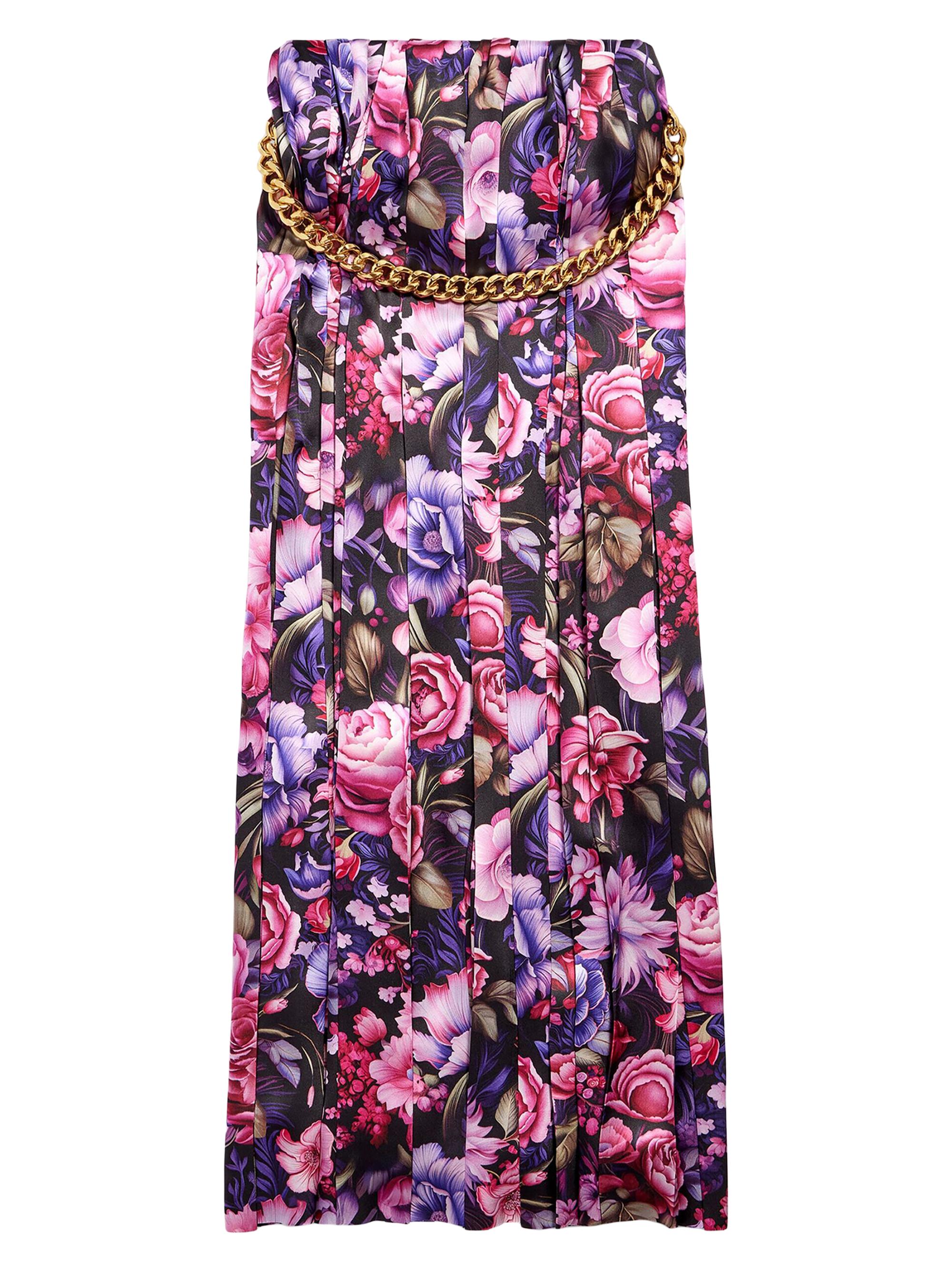 Balenciaga Women's Pleated Skirt - Purple