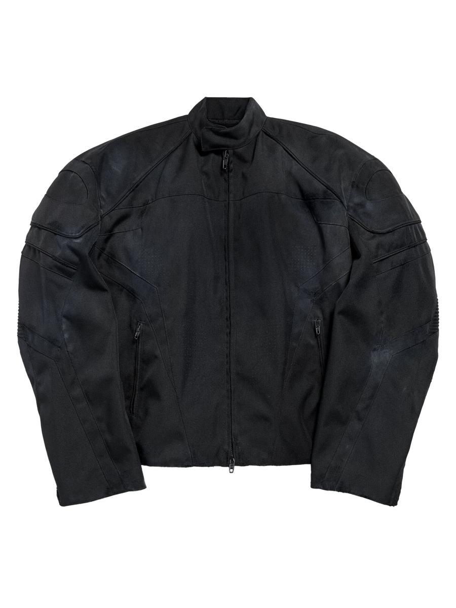 ジャケット BALENCIAGA JACKET (842161TSWB2 9501) Balenciaga Allover Logo Rain Jacket | Saks Fifth Avenue