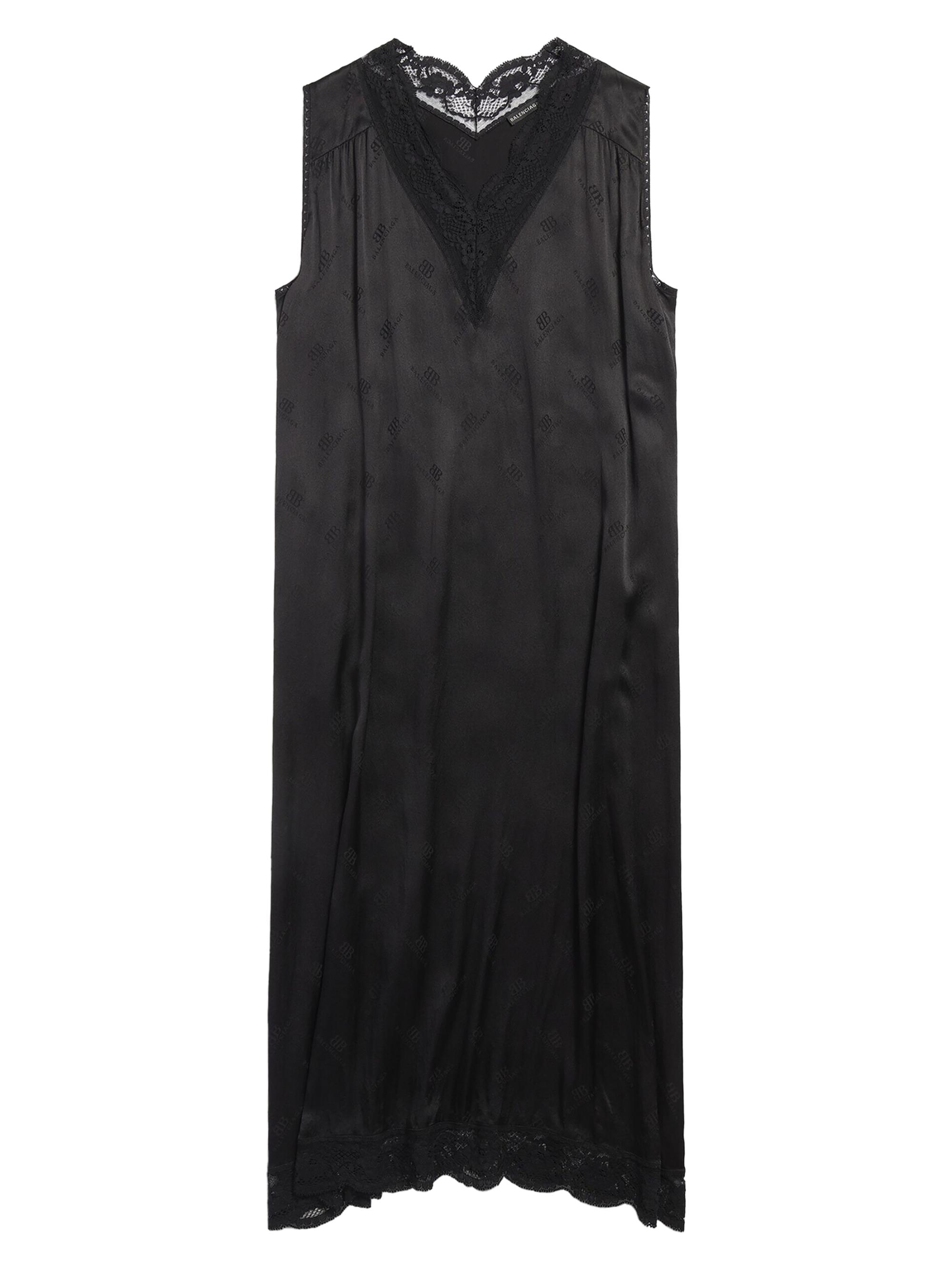 Balenciaga Women's BB Classic Monogram Dress - Black