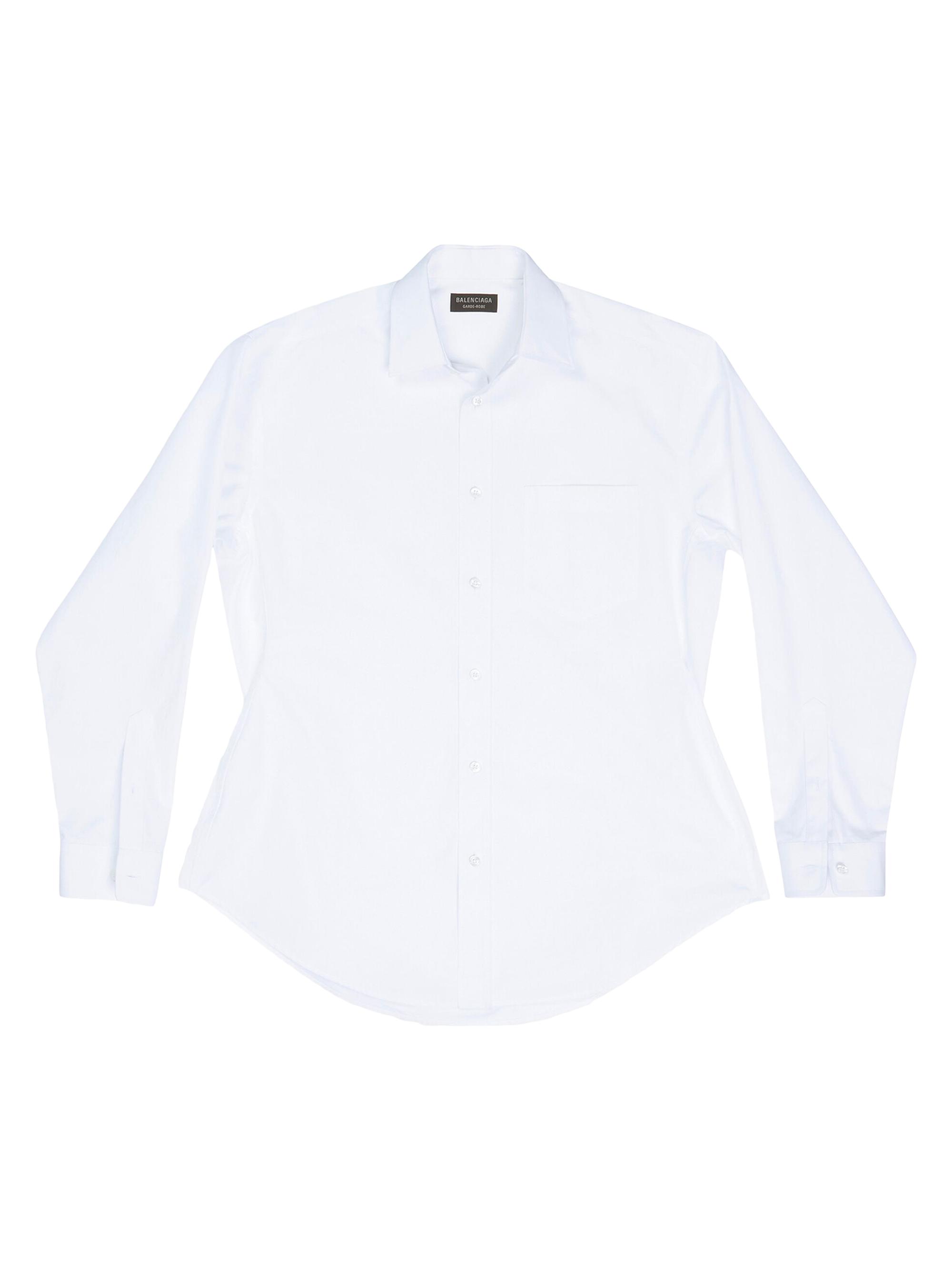 Balenciaga Women's Hourglass Shirt - White