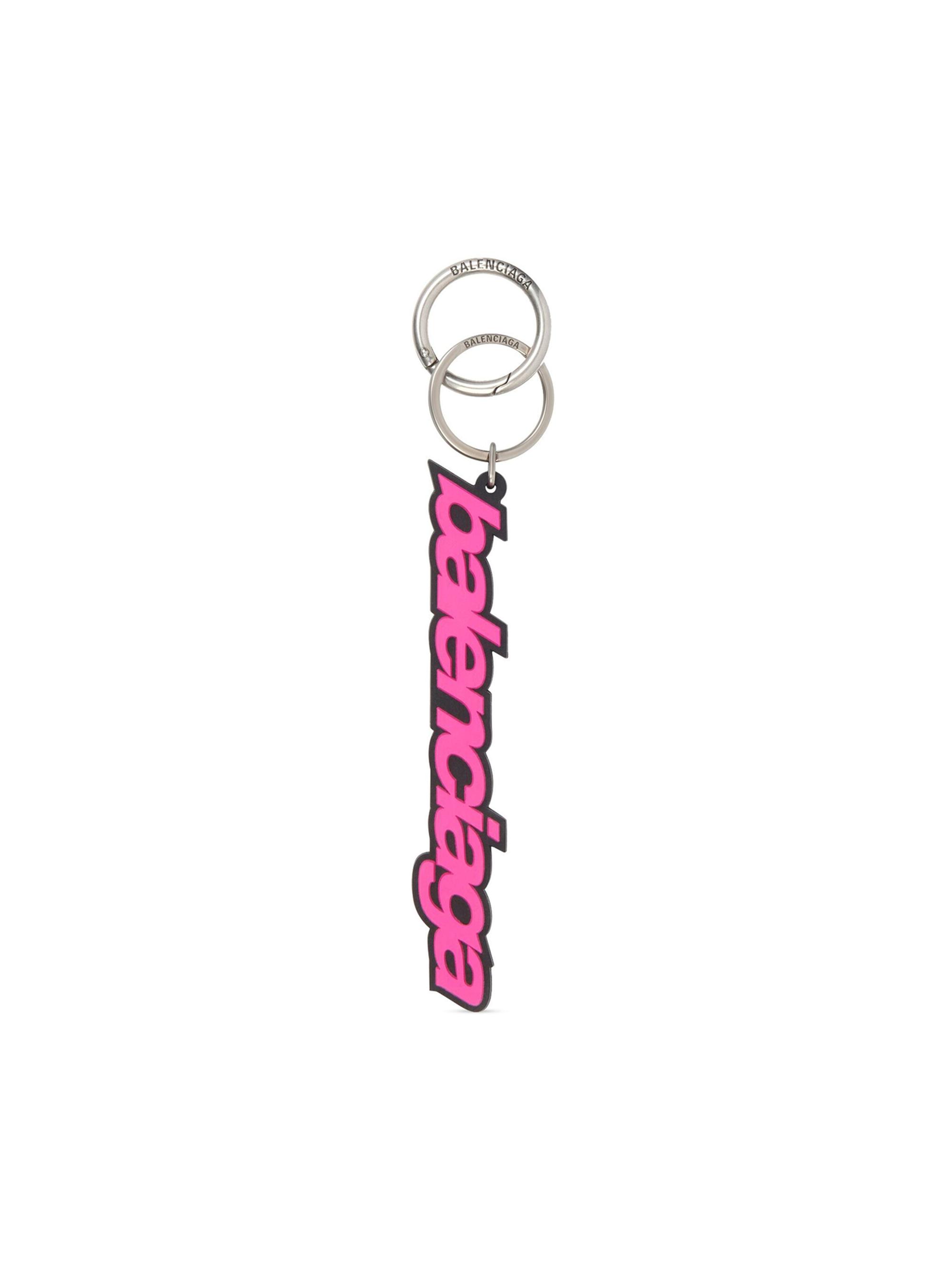Balenciaga Men's  Keychain - Fluo Pink