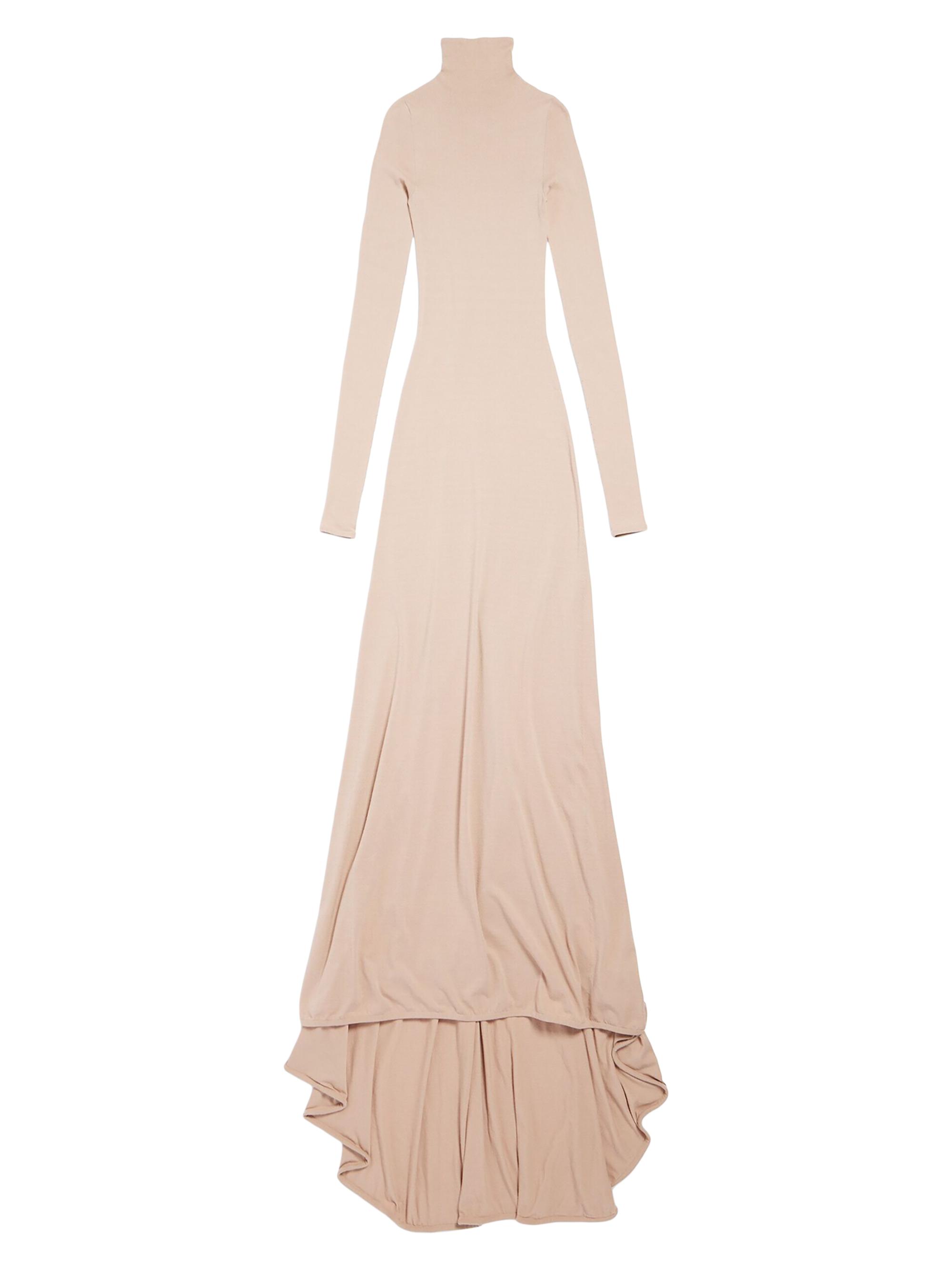 Balenciaga Women's Flat Maxi Dress - Light Beige