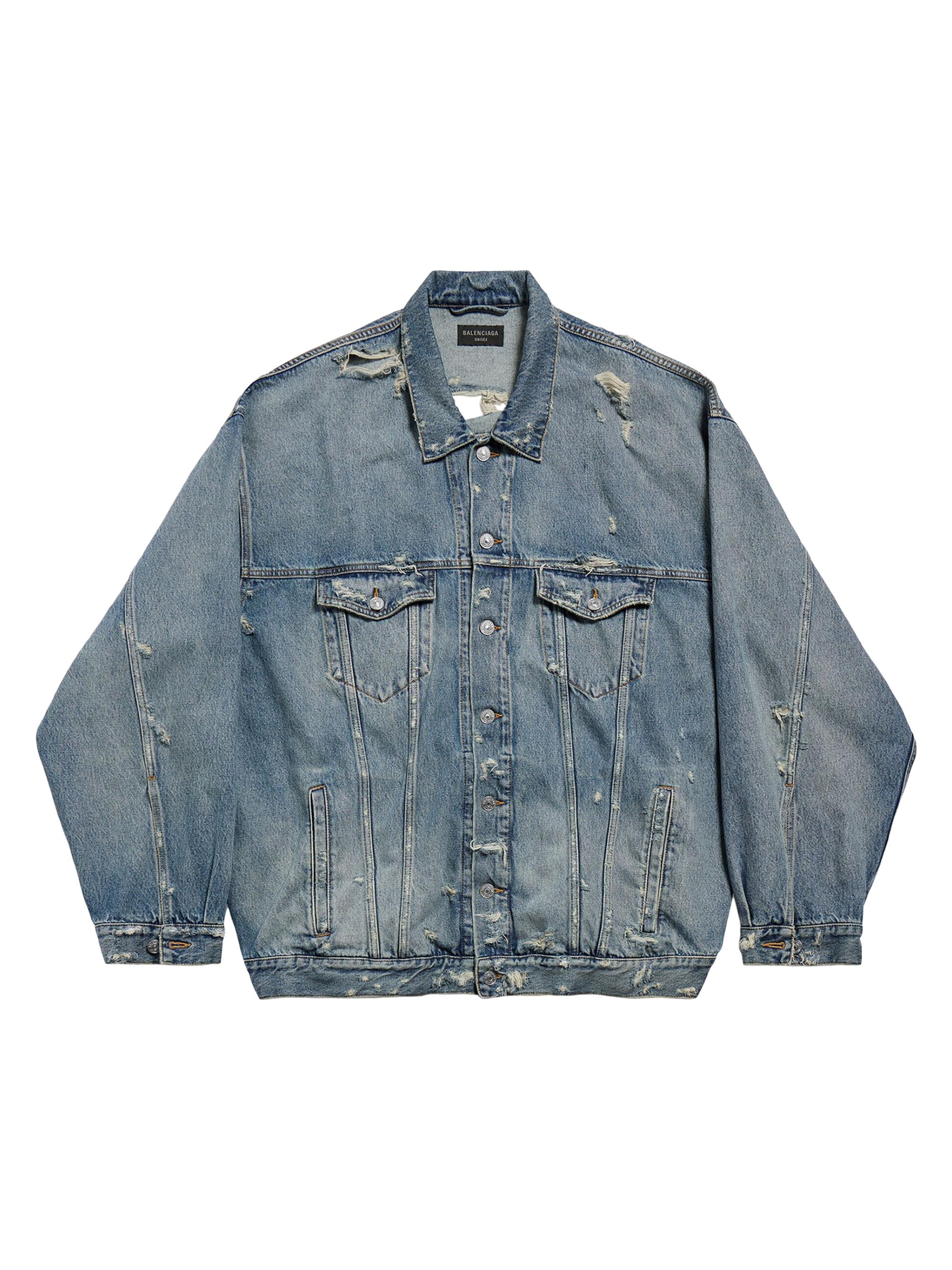 Balenciaga Oversized Jacket - Blue