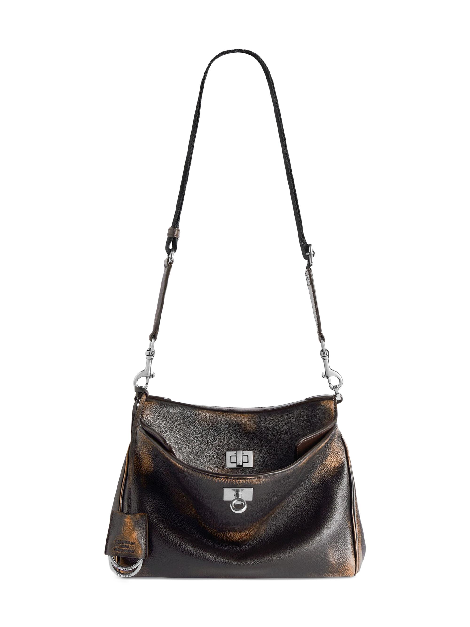 Balenciaga Men's Rodeo Messenger Bag - Brown