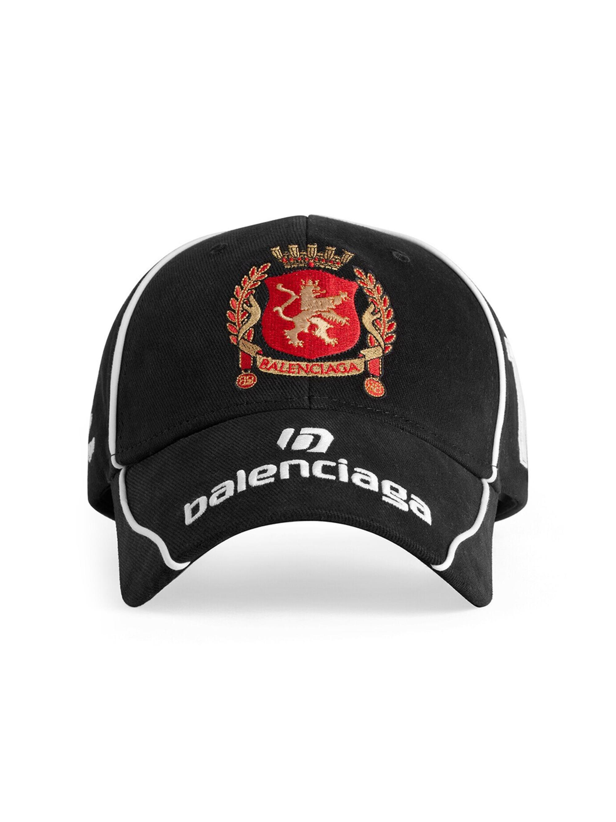 Balenciaga Men's Mayfair Soccer Cap - Black