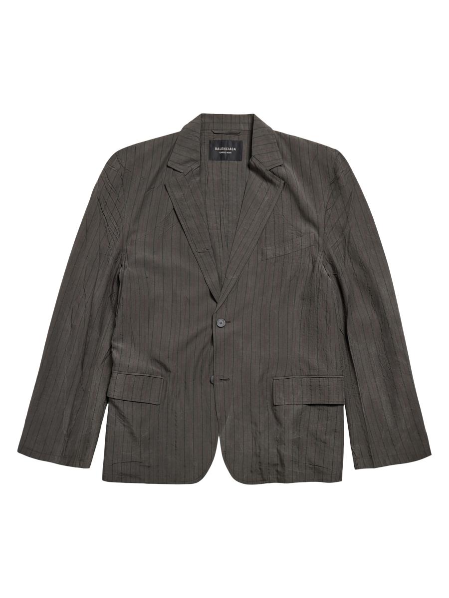 BALENCIAGA シングルセットアップスーツ グレー/OW383 BALENCIAGA シングルセットアップスーツ グレー/OW383 楽天市場