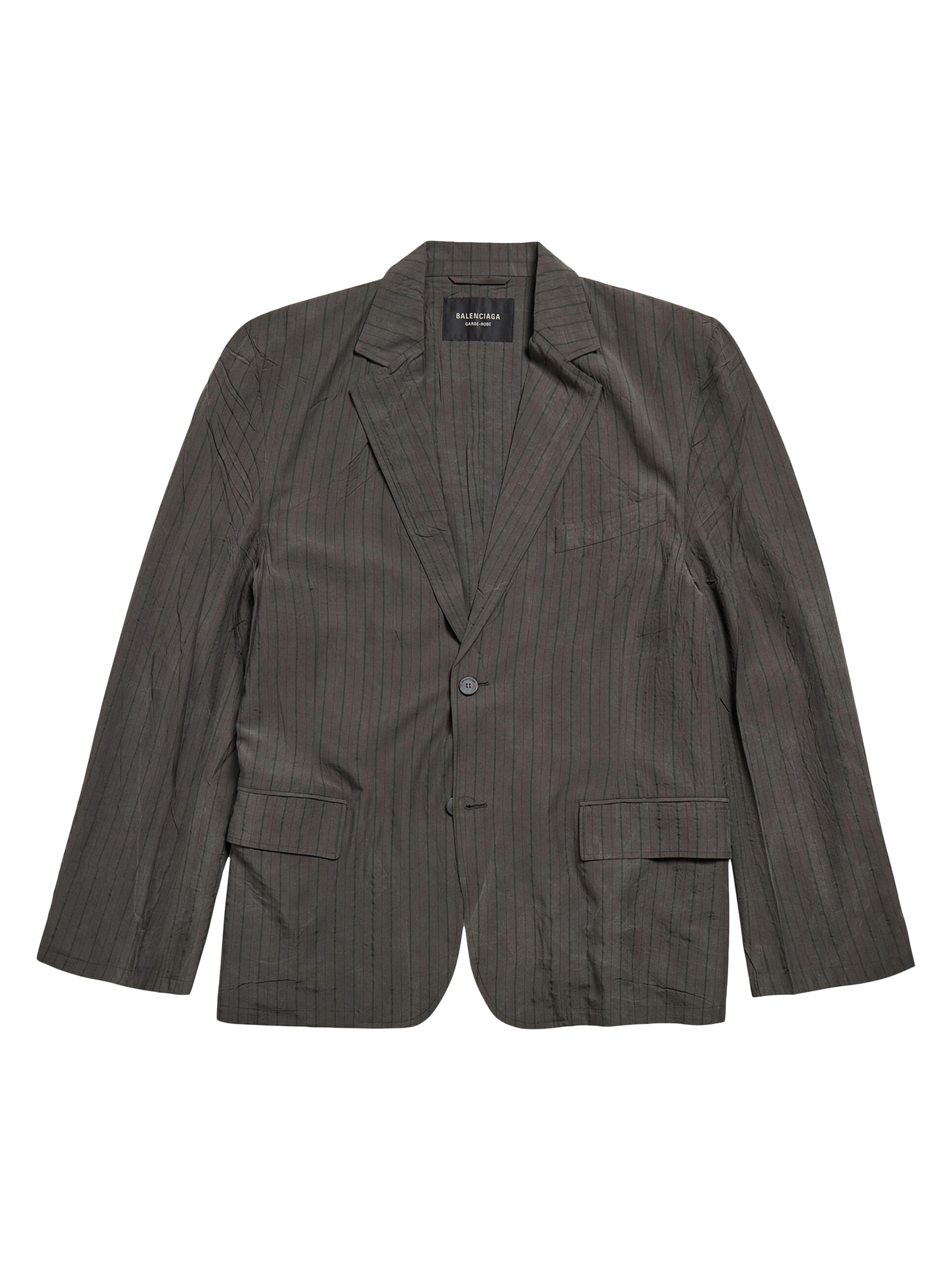 Balenciaga Men's Tailored Jacket - Grey
