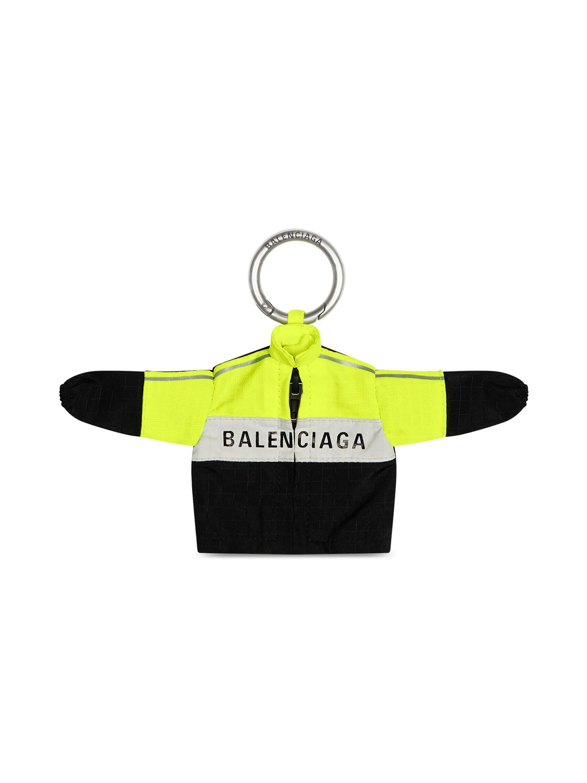 Balenciaga Men's Micro Windbreaker Keychain - Multicolored