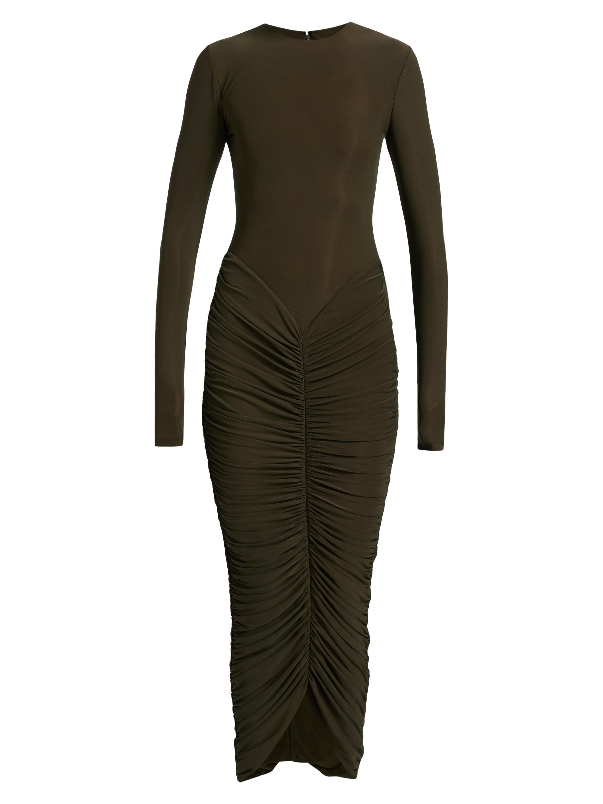 Ronny Kobo Derek Ruched Twist-Detail Maxi Dress | Saks Fifth Avenue