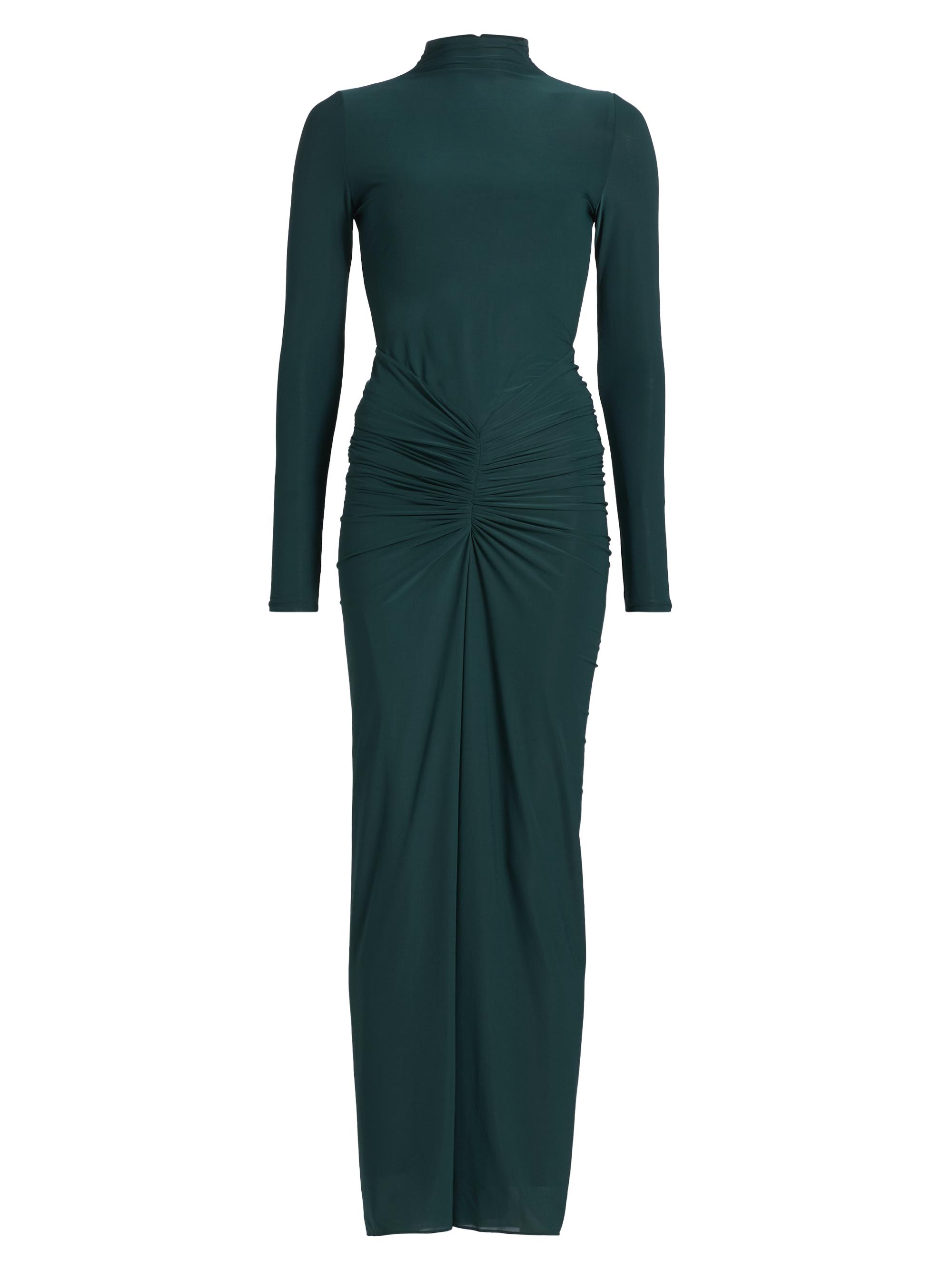 Ronny Kobo Women's Scorpio Gathered Jersey Maxi Dress - Deep Teal