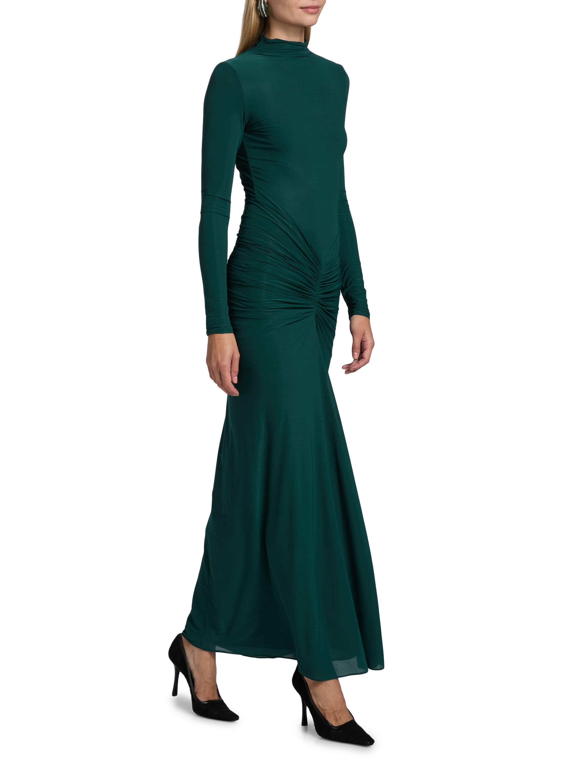 Ronny Kobo Scorpio Gathered Jersey Maxi Dress | Saks Fifth Avenue
