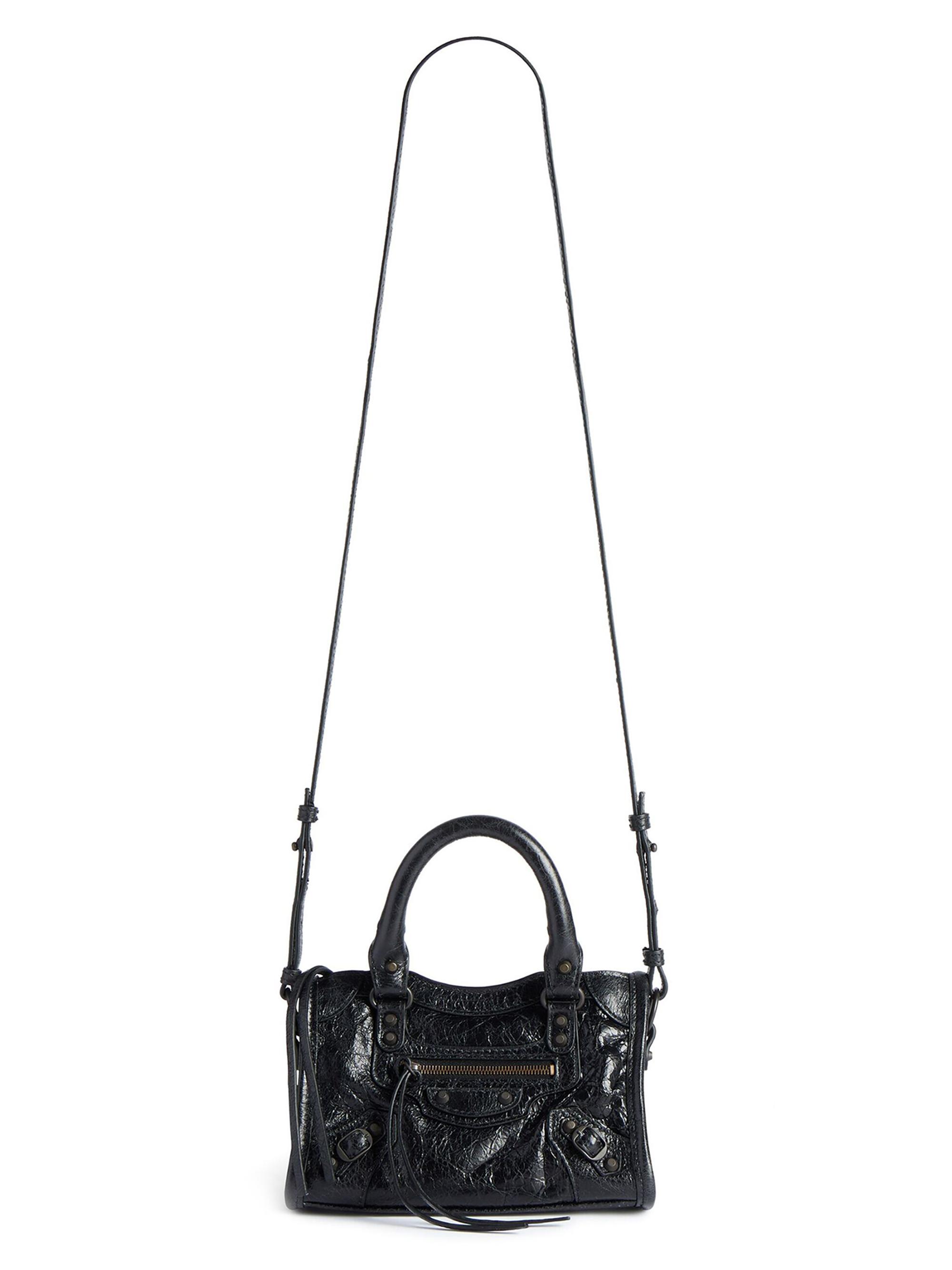 BALENCIAGA ウィメンズ LE CITY バッグ NANO Women's Le City Bag Nano in Black | Balenciaga US