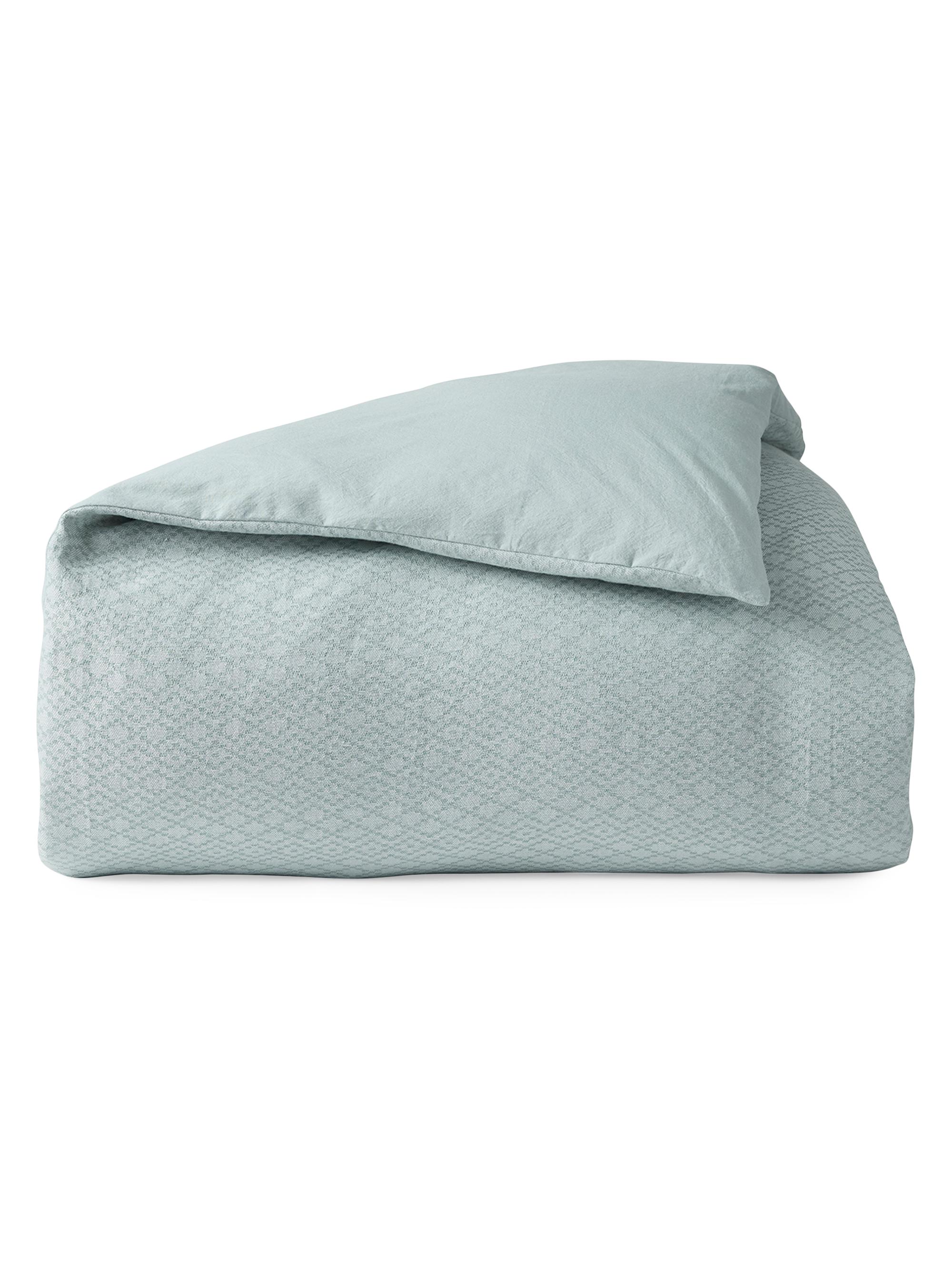 Coyuchi Capitola Organic Duvet Cover - Dew King