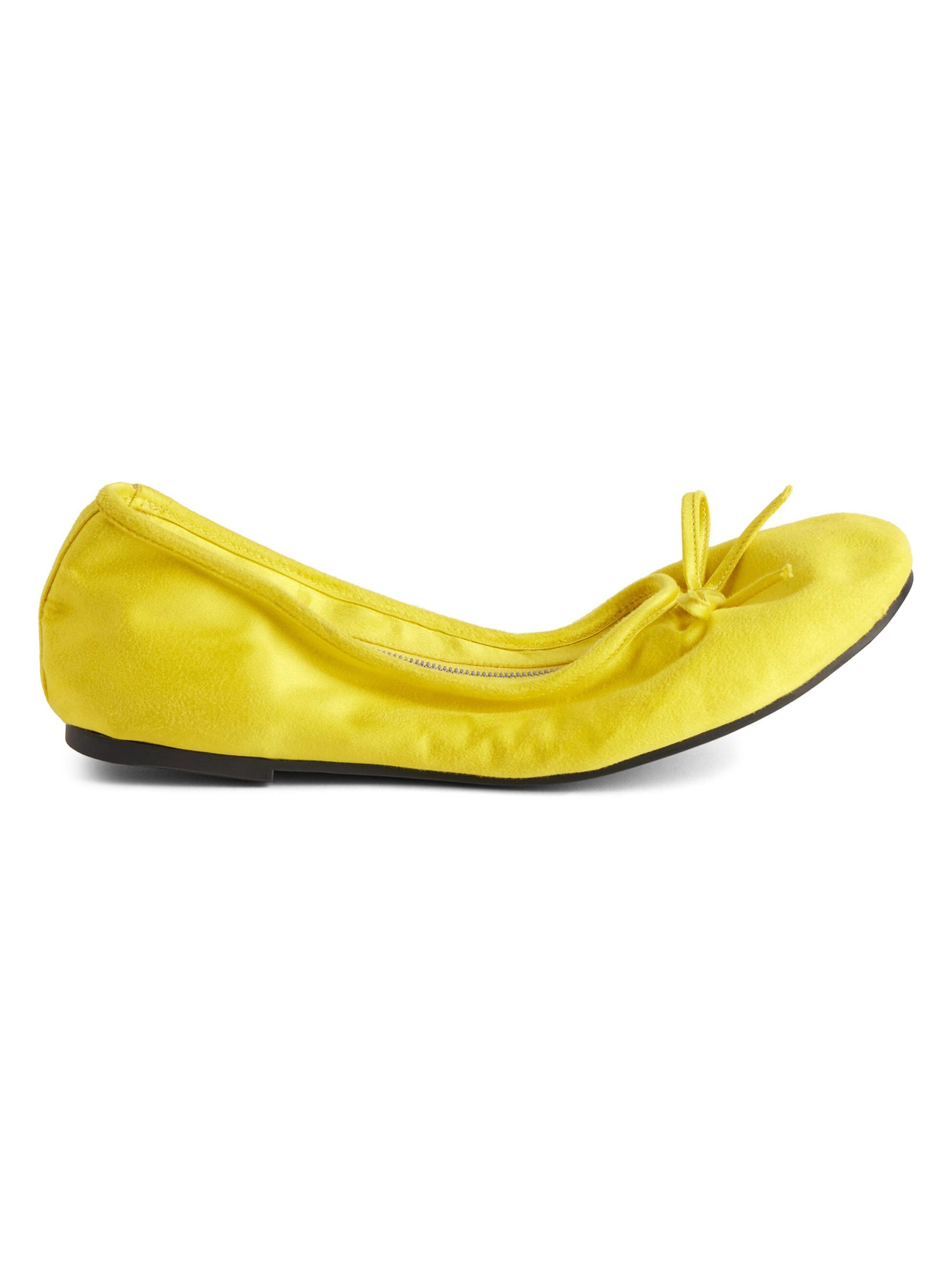 Balenciaga Women's Shoe Clutch Ballerina - Yellow