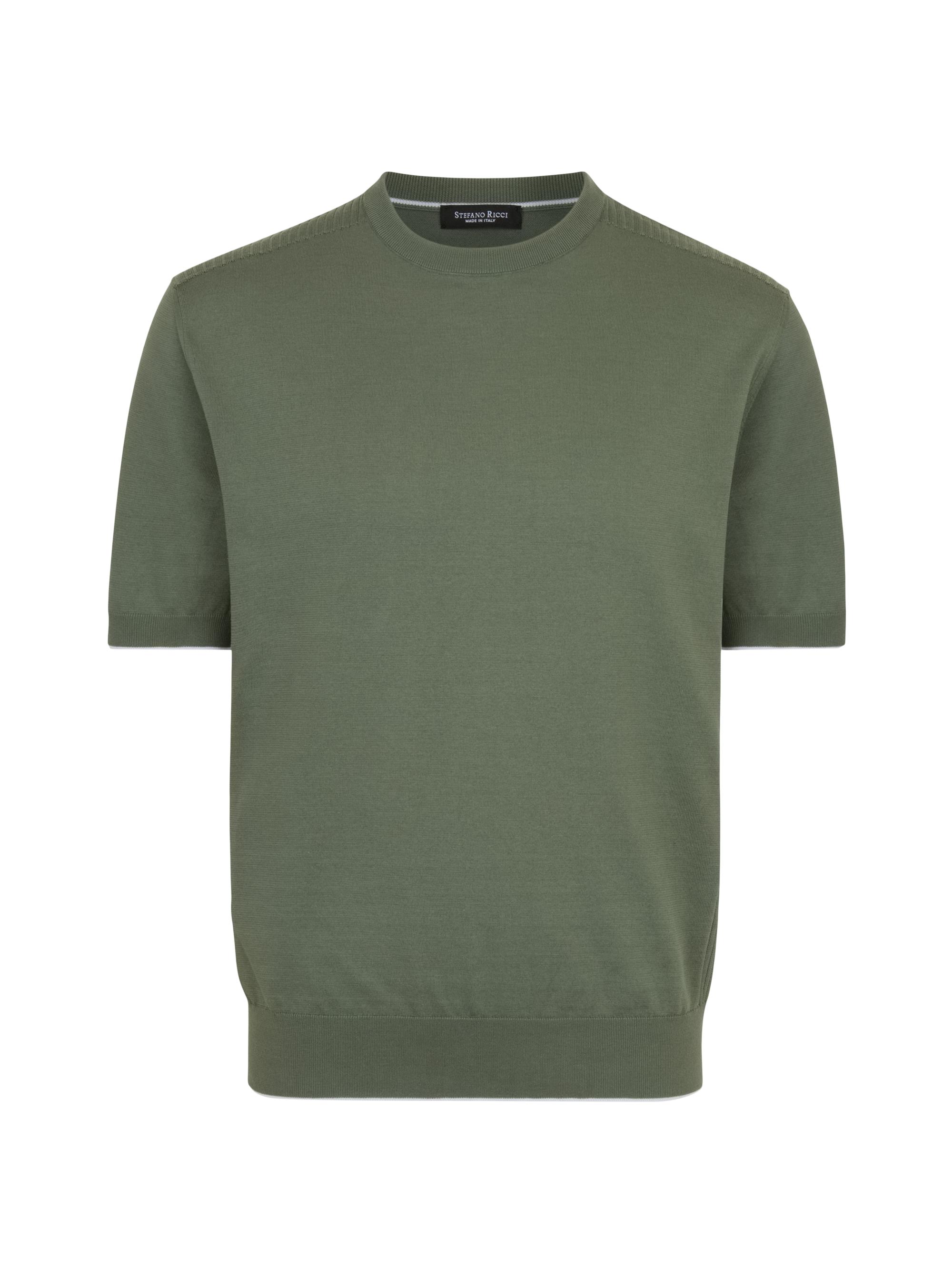 Stefano Ricci Men's Crewneck Sweater - Base Verde