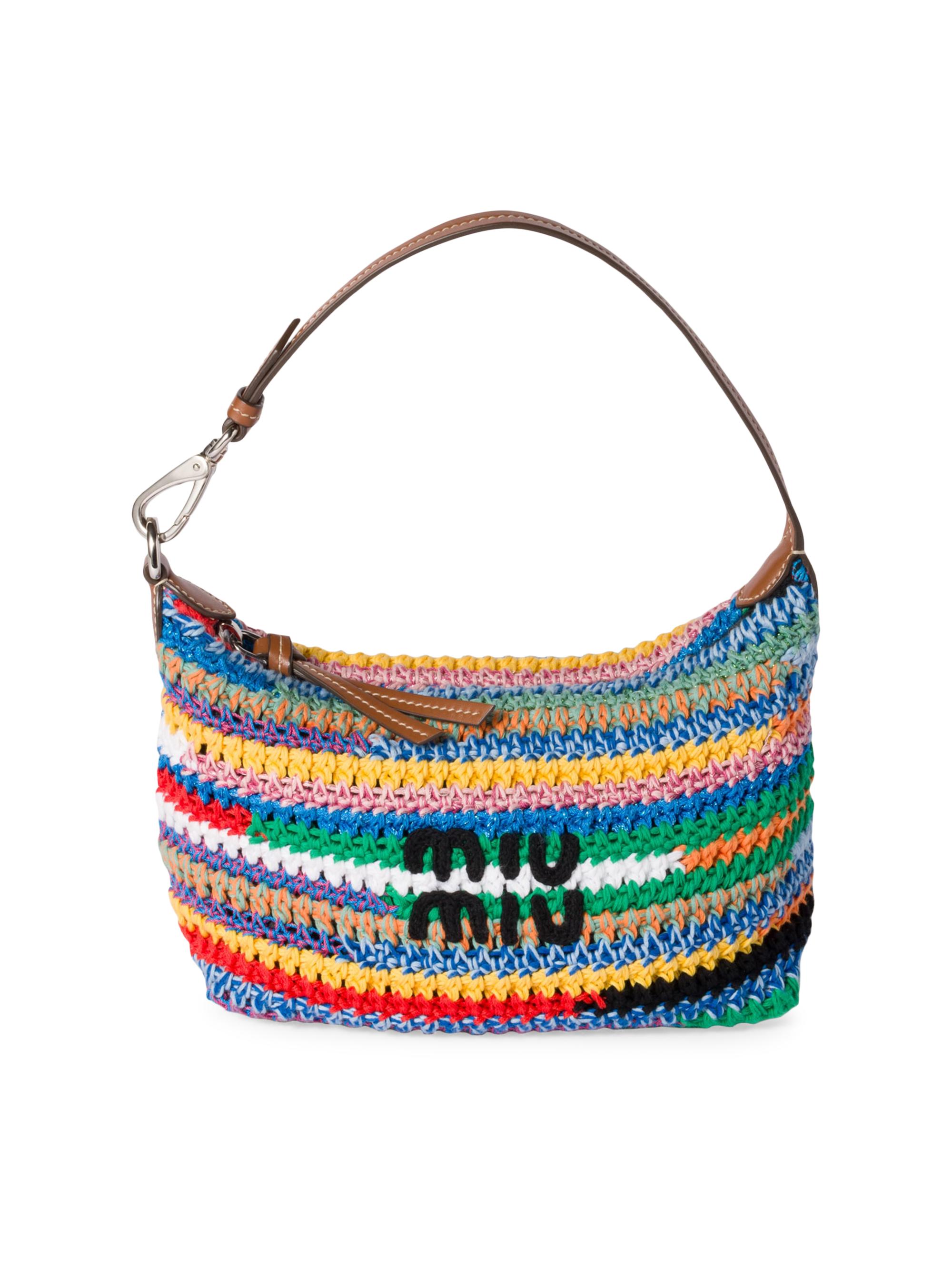 Miu Miu Women's Crochet Pouch