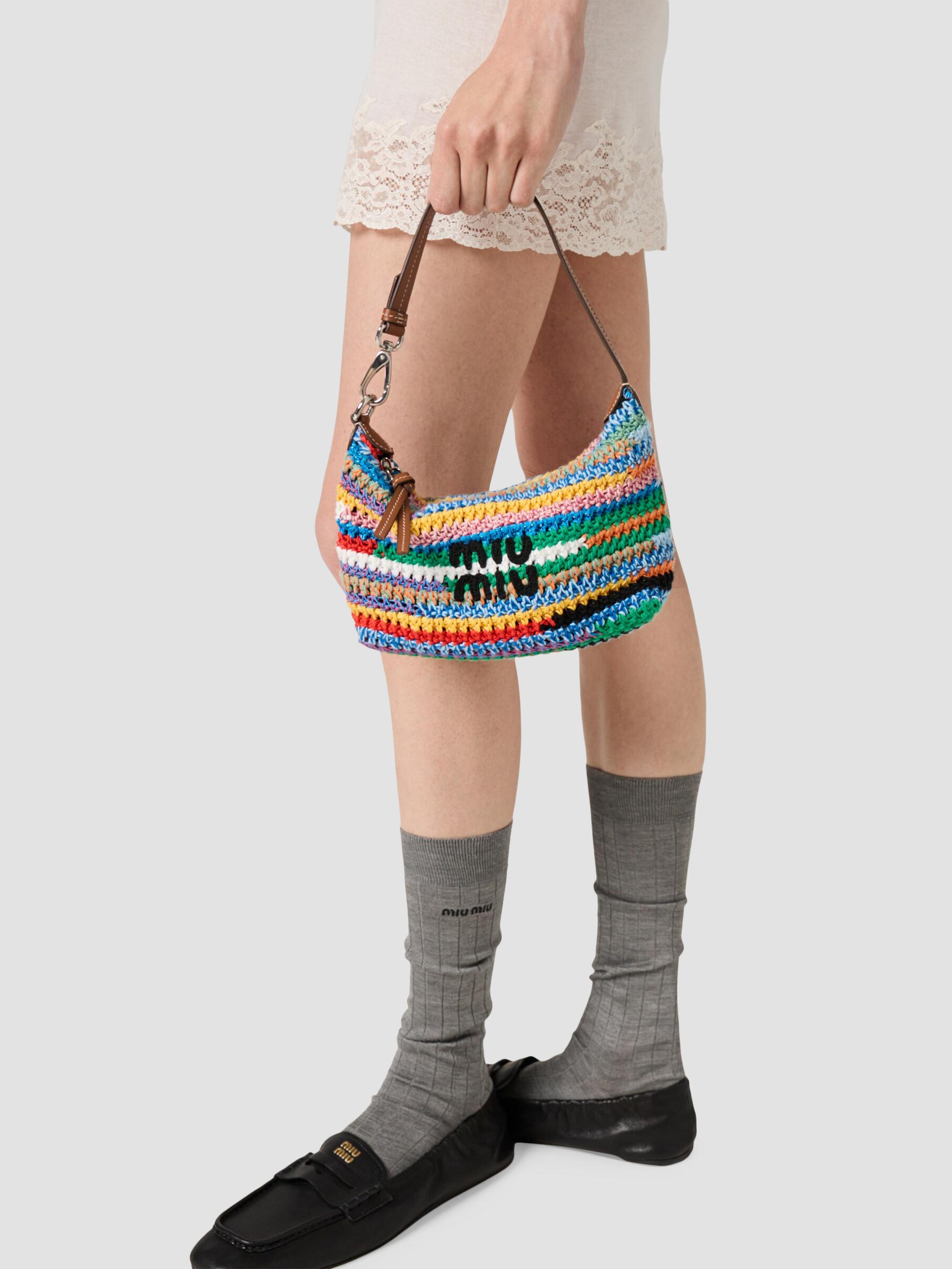 Miu Miu Crochet Pouch | Saks Fifth Avenue