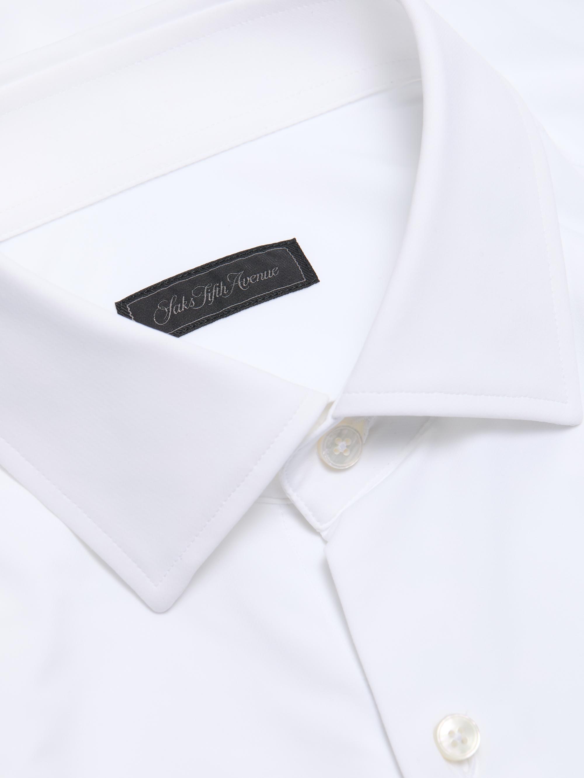 saks men's dress shirts Saks Fifth Avenue Cotton Classic Dress Shirt