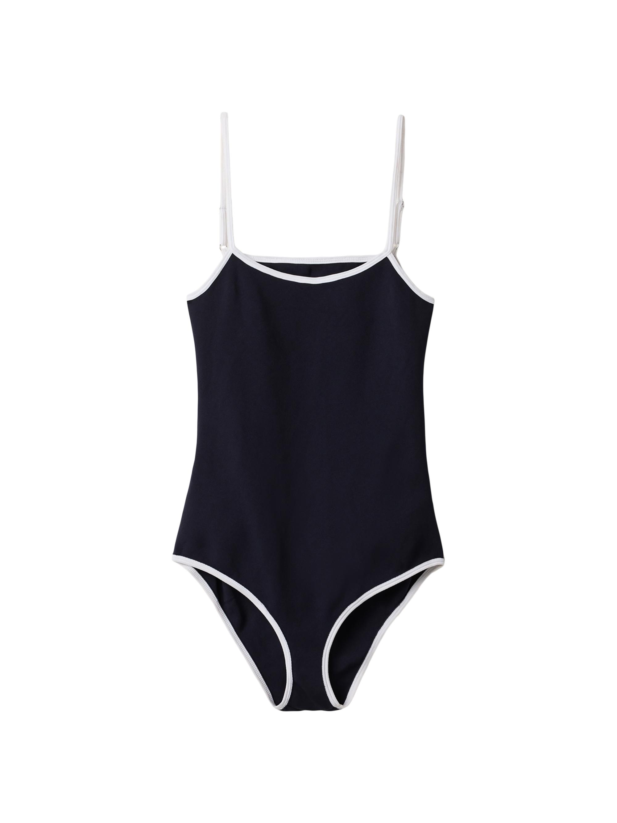 値下】 Ami Black stretch nylon swimsuit