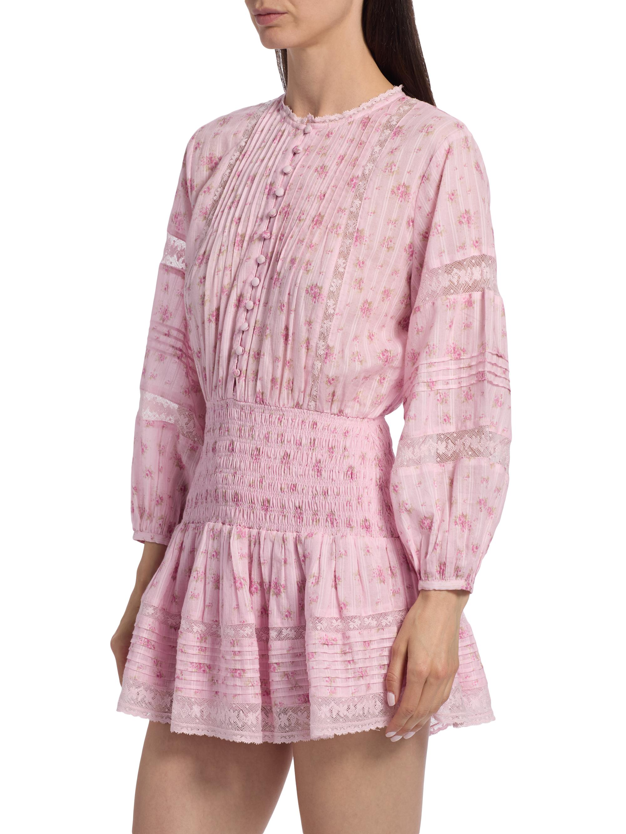 ラヴィアンローズ　Candy princess（ショート） LoveShackFancy Janis Floral Cotton Minidress | Saks Fifth Avenue