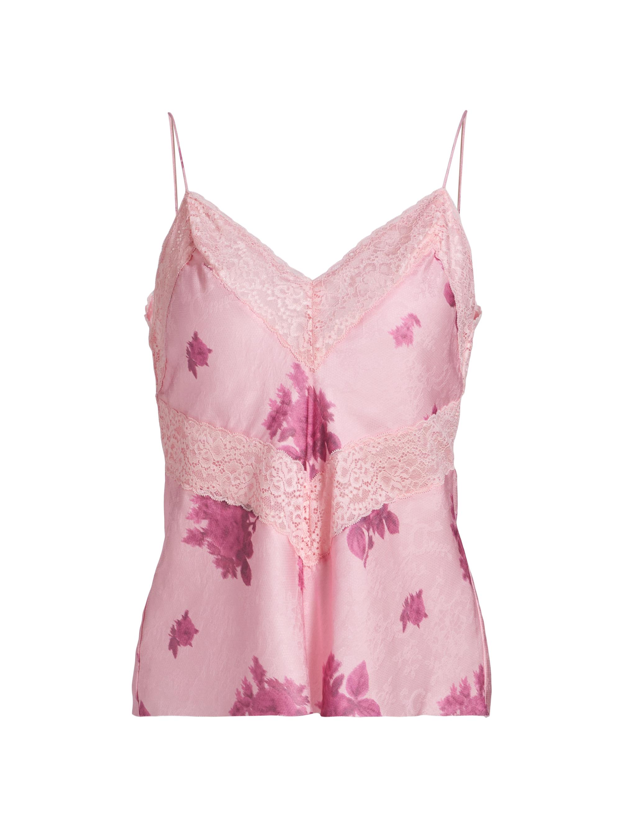 LoveShackFancy Women's Brimsley Floral Top - Berrywood