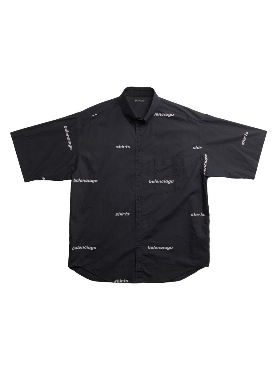 BALENCIAGA::シャツ:50[RESALE] Balenciaga Outerwear Shirt Large Fit | Saks Fifth Avenue
