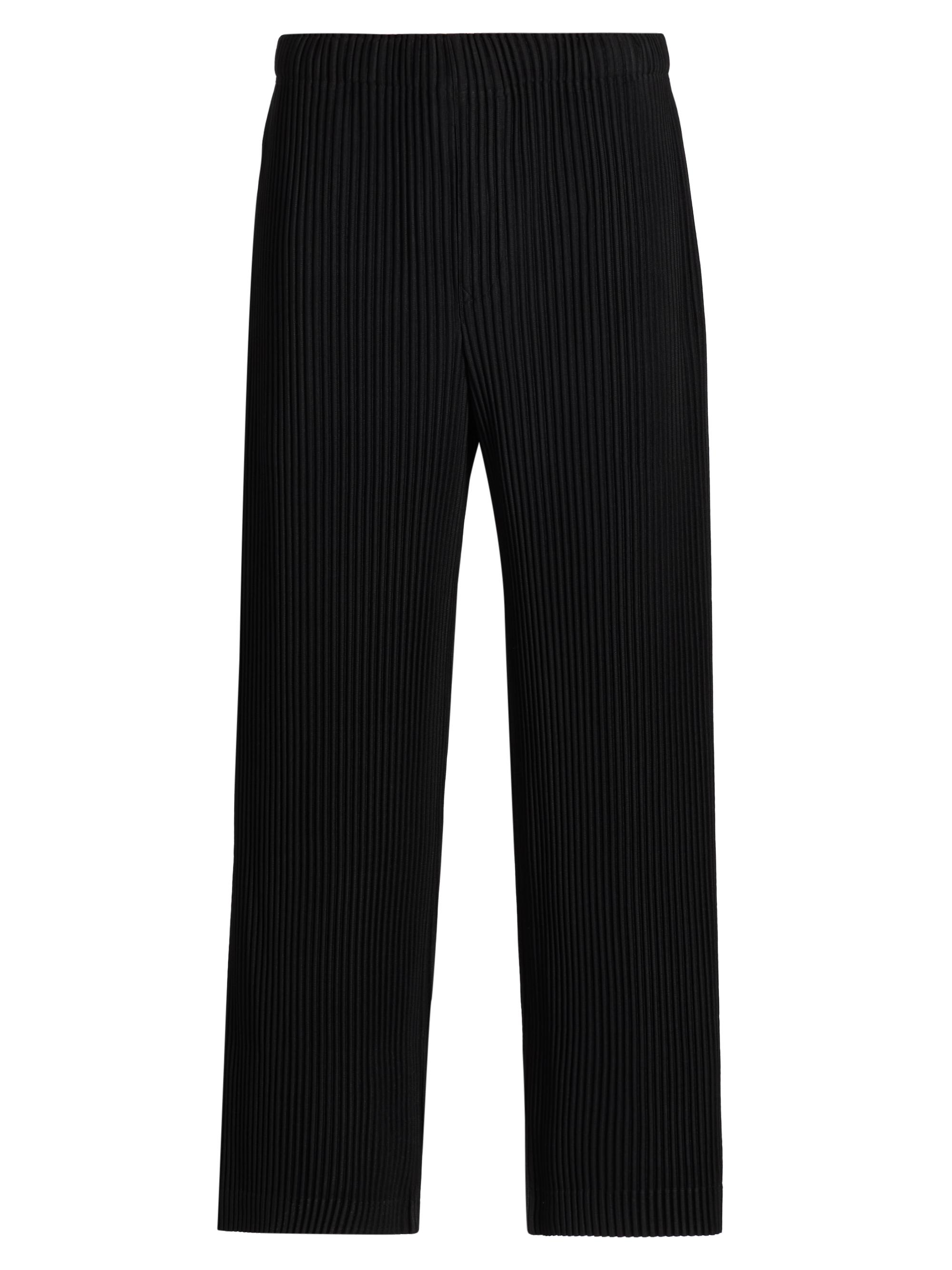 Homme Plissé Issey Miyake Basics Pleated Knit Pants | Saks Fifth