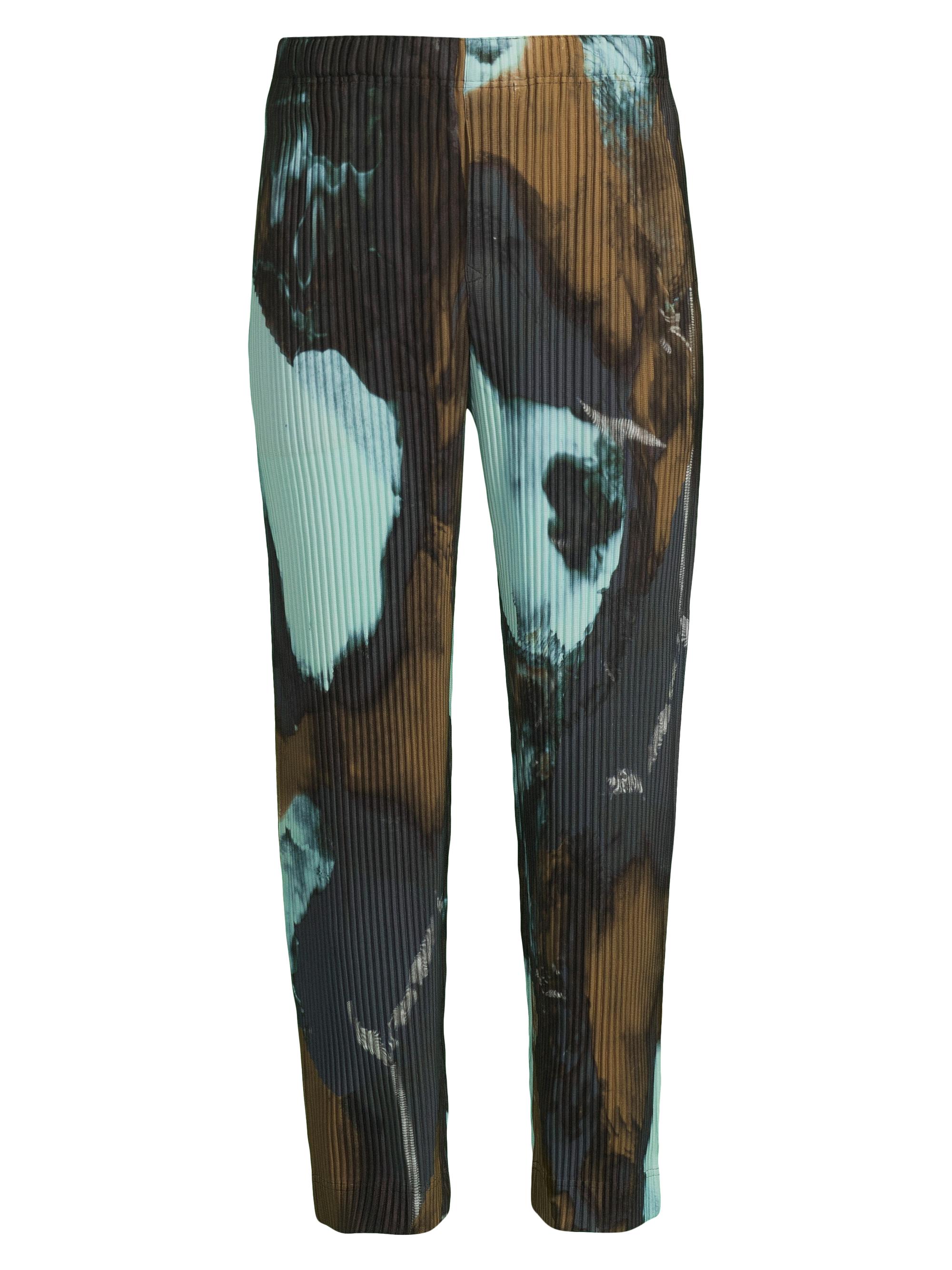 Homme Plissé Issey Miyake July Agate Pleated Slim-Straight Pants