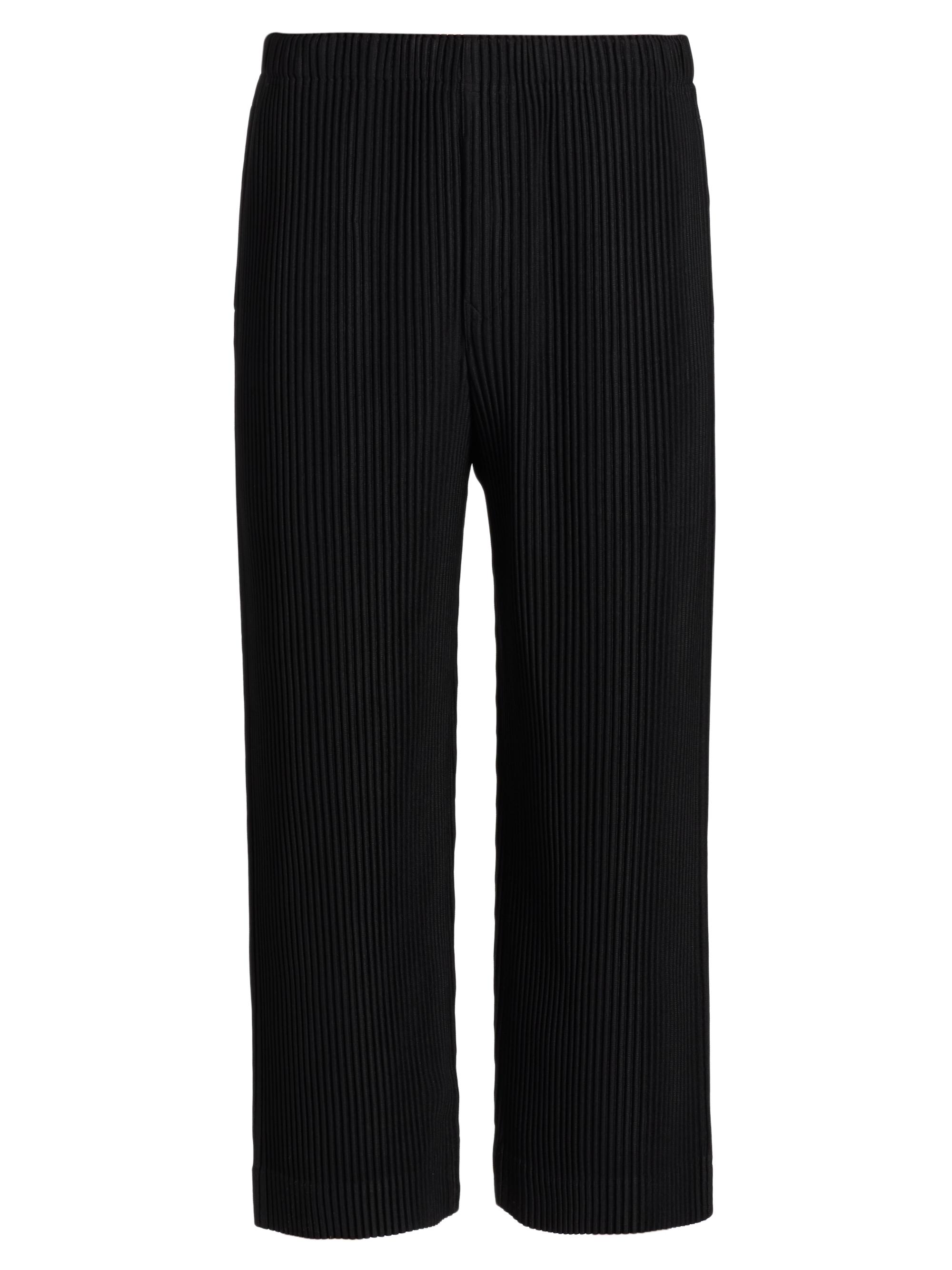 Homme Plissé Issey Miyake Basics Pleated Knit Pants | Saks Fifth
