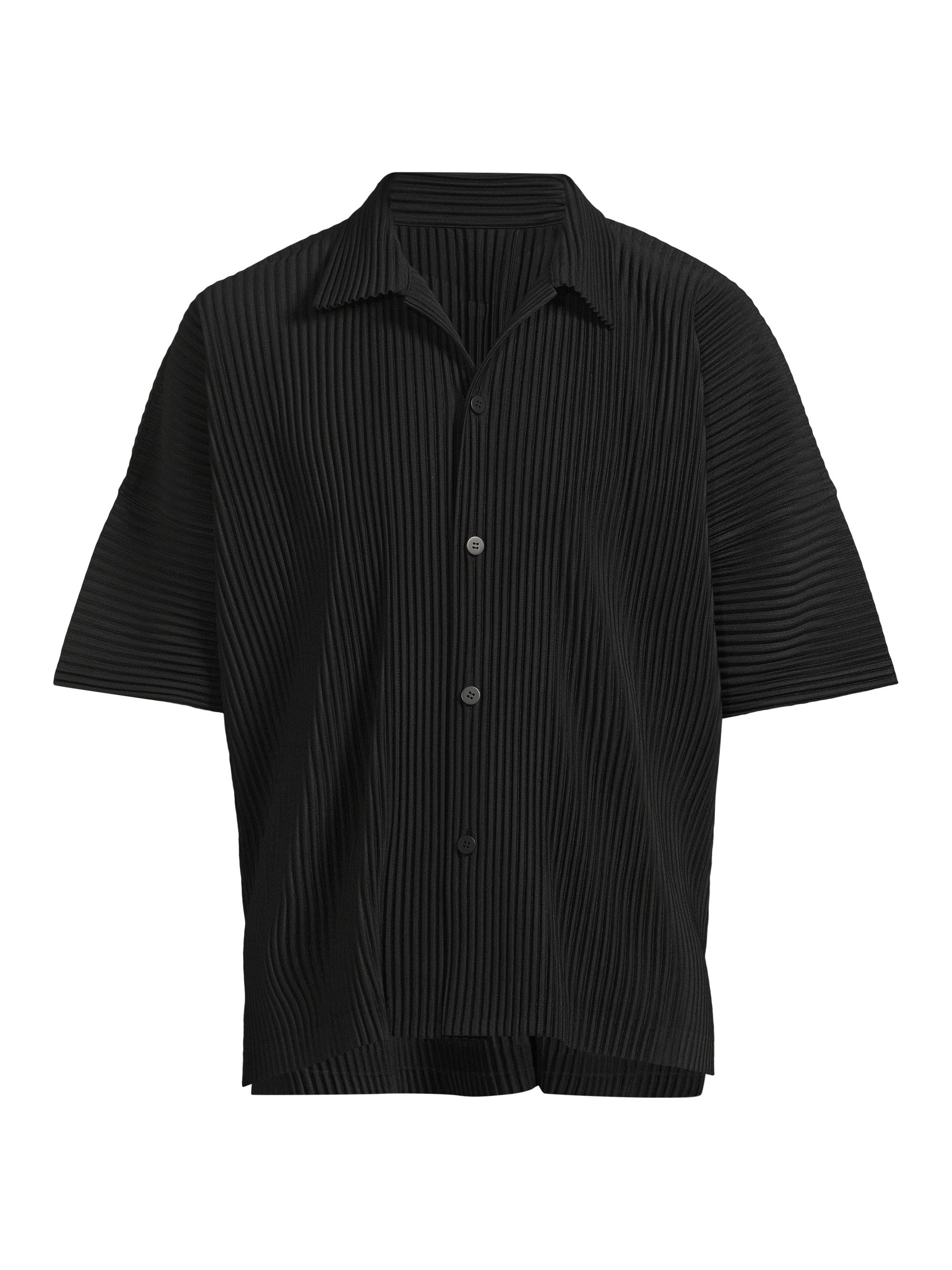 HOMME PLISSÉ ISSEY MIYAKE BASICS ポロシャツ Homme Plissé Issey Miyake Basics Pleated Polo Shirt | Saks Fifth
