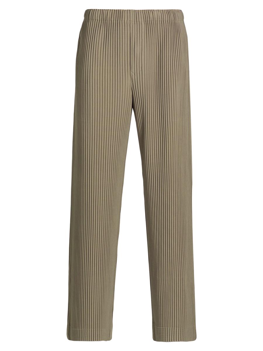 Homme Plissé Issey Miyake September Pleated Slim-Fit Straight-Leg