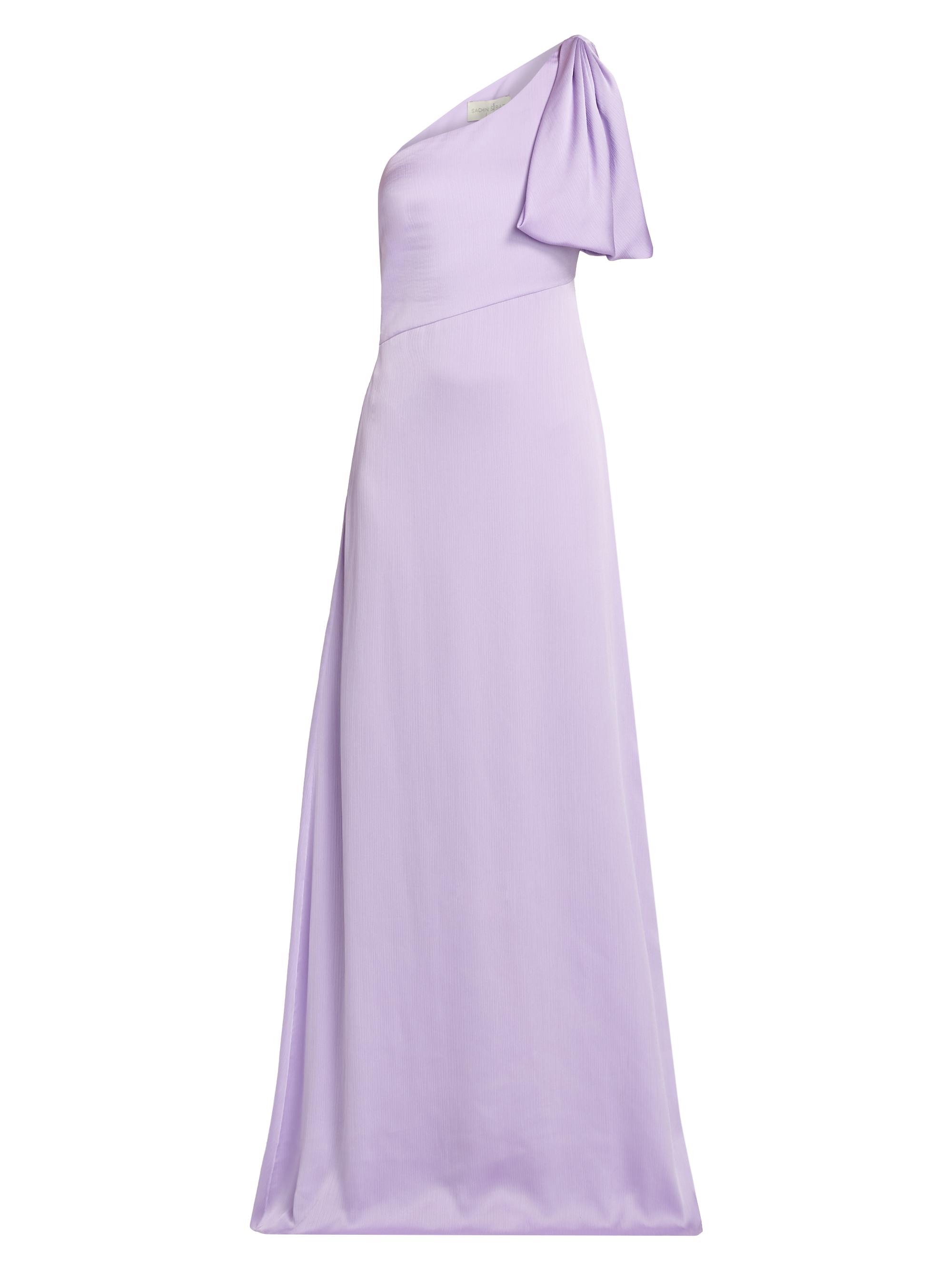Sachin & Babi Women's Chelsea Crinkle Georgette Gown - Lavender