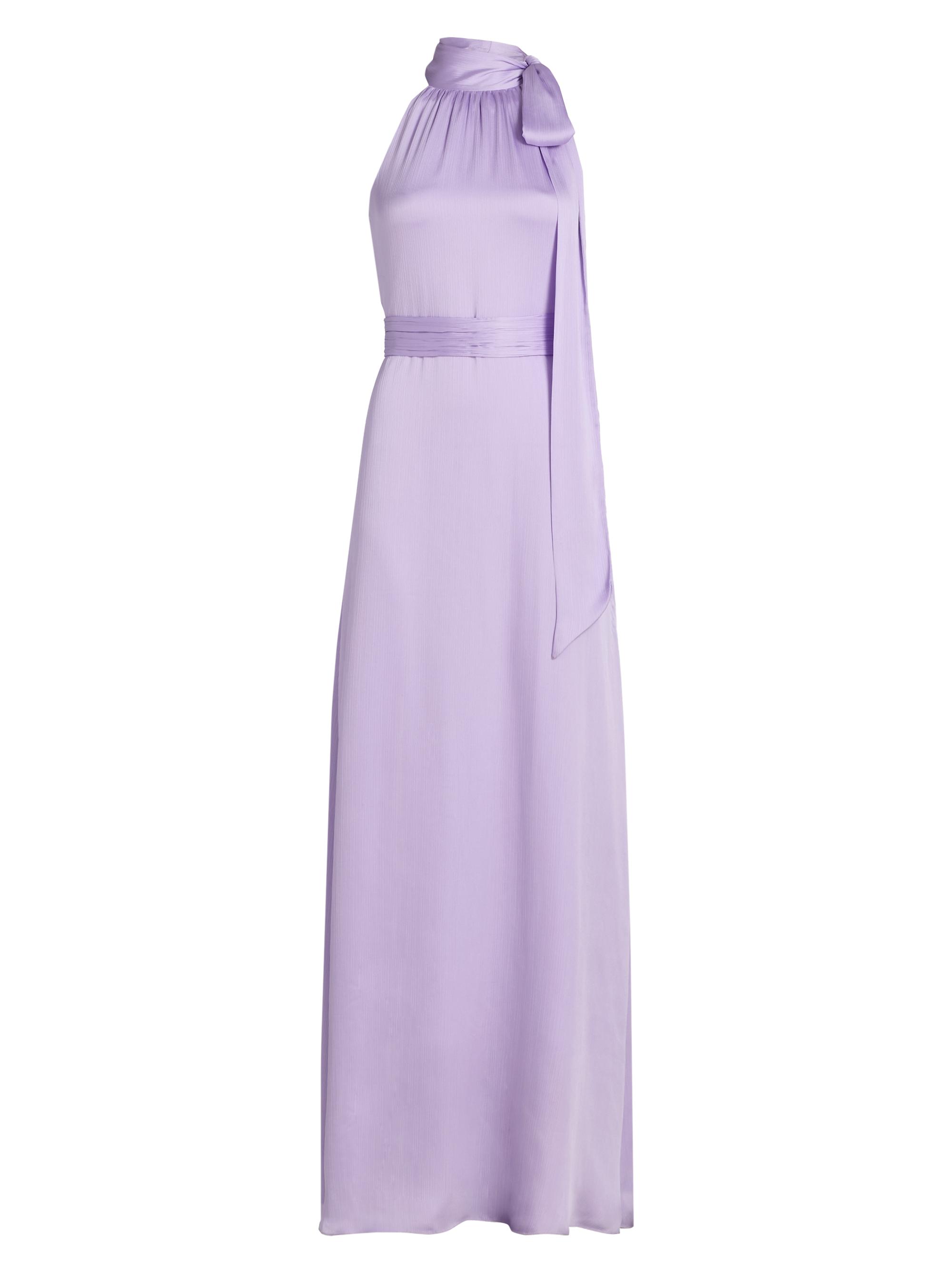 Sachin & Babi Women's Kayla Crinkle Georgette Gown - Lavender