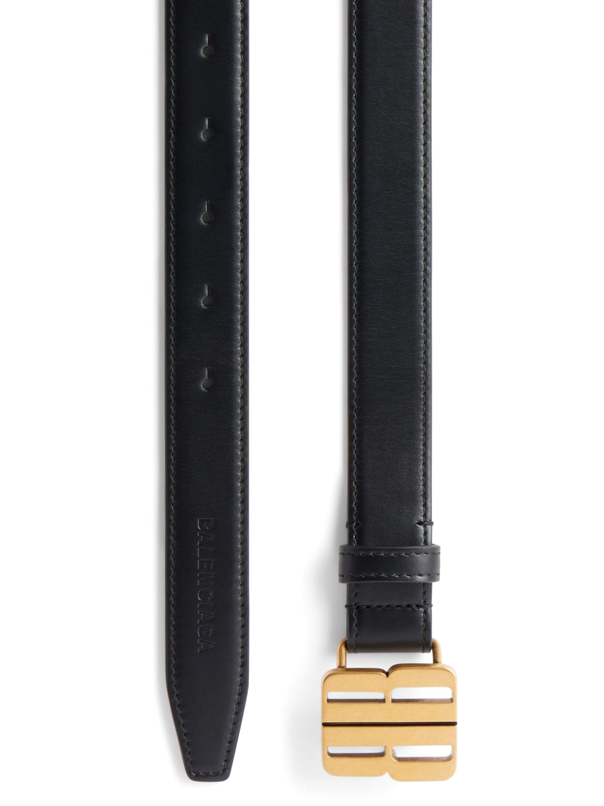 Balenciaga Women's Nano Belt - Black