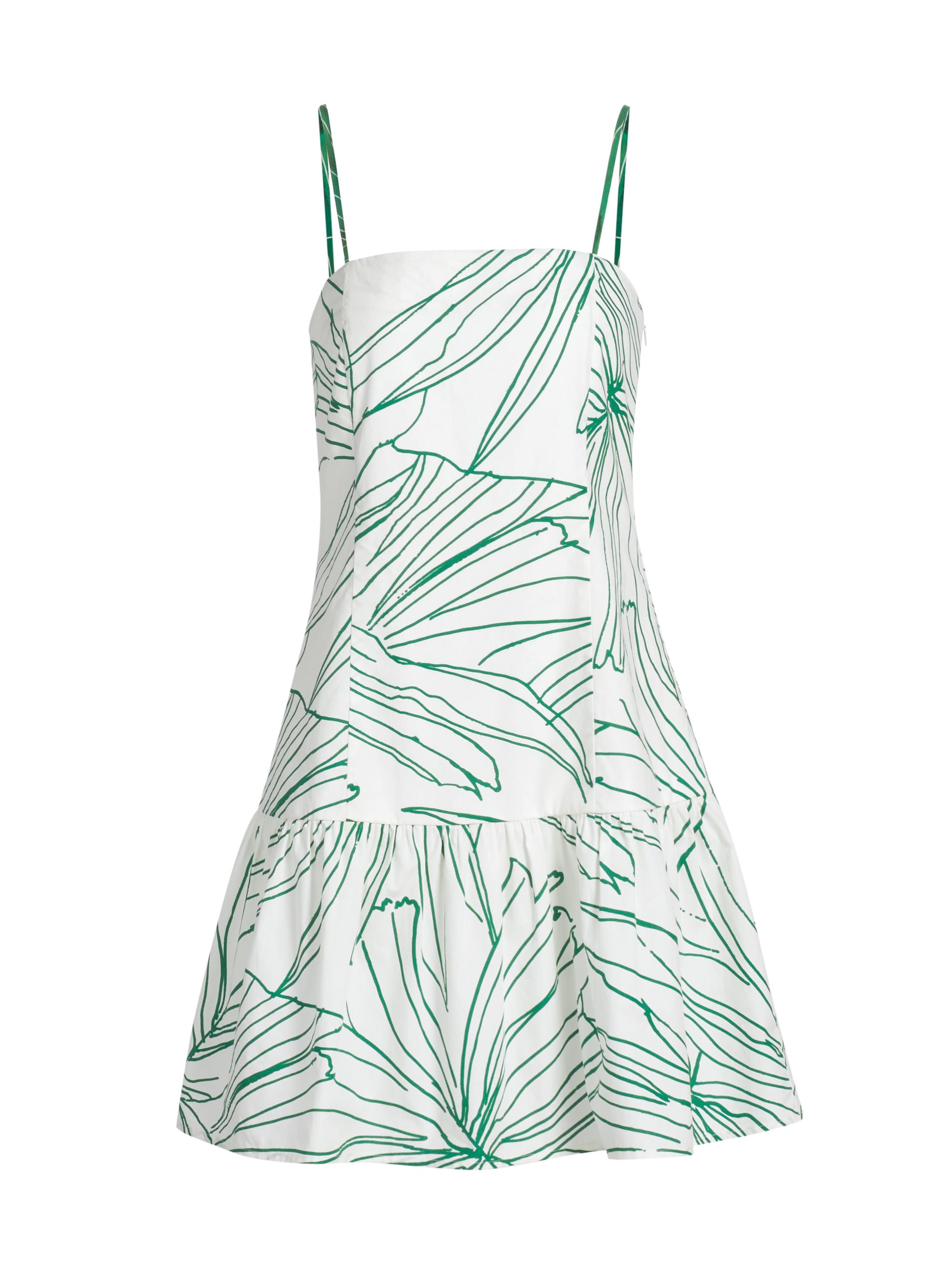 Marie Oliver Women's Anita Palm Print Cotton Minidress - Palm