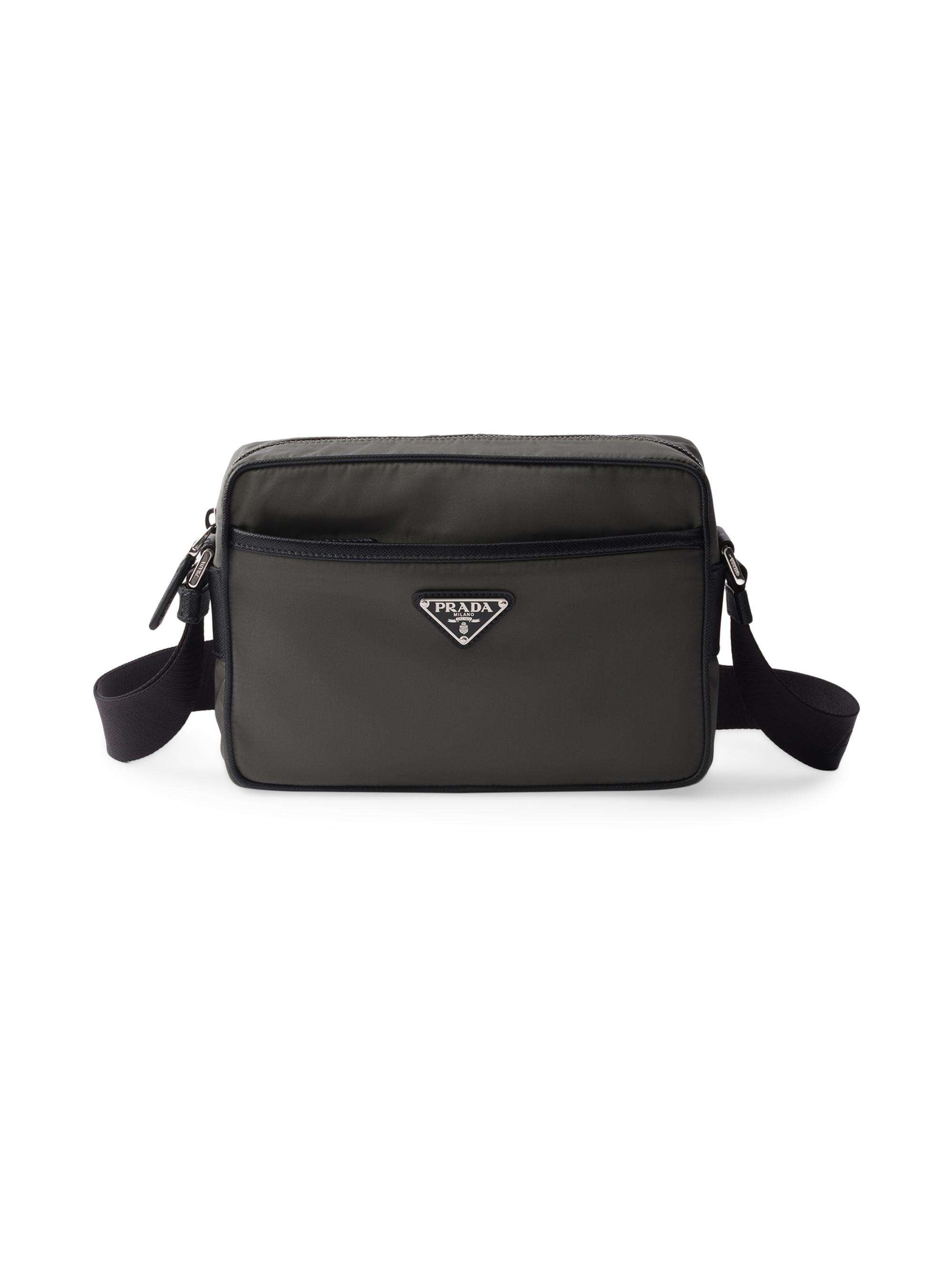 バッグ PRADA nylon square shoulder bag black Prada Re-Nylon and Saffiano Shoulder Bag | Saks Fifth Avenue