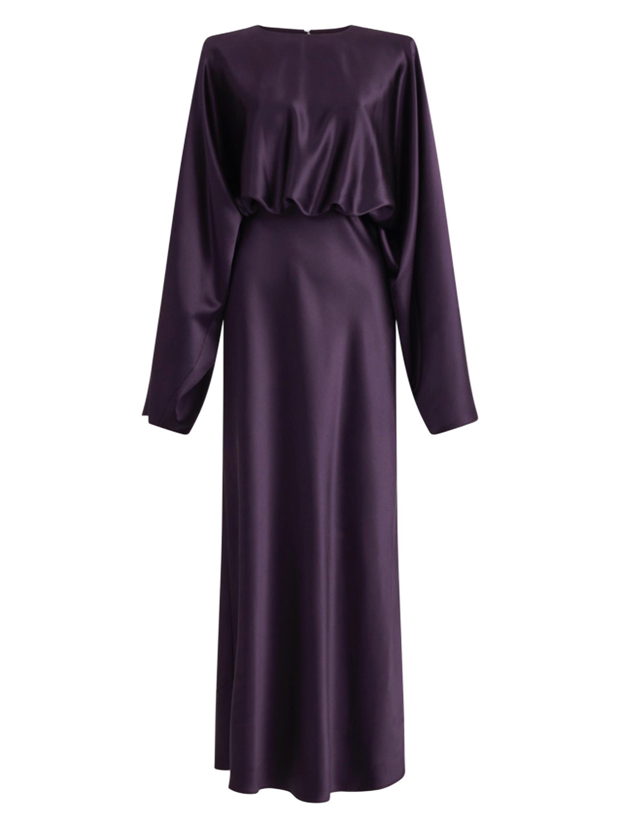 Altuzarra Women's Evinka Silk Bell-Sleeve Maxi Dress - Orchid