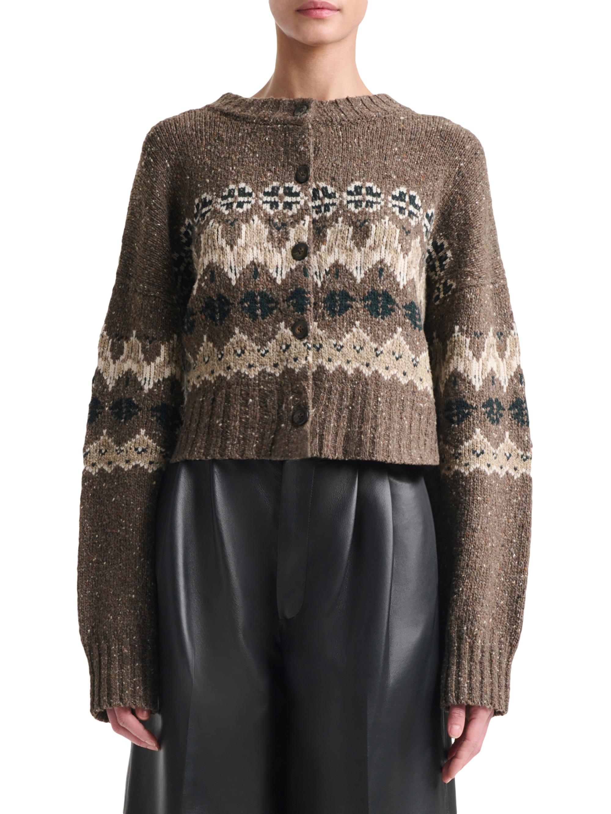 Altuzarra Cammie Wool-Blend Cardigan | Saks Fifth Avenue