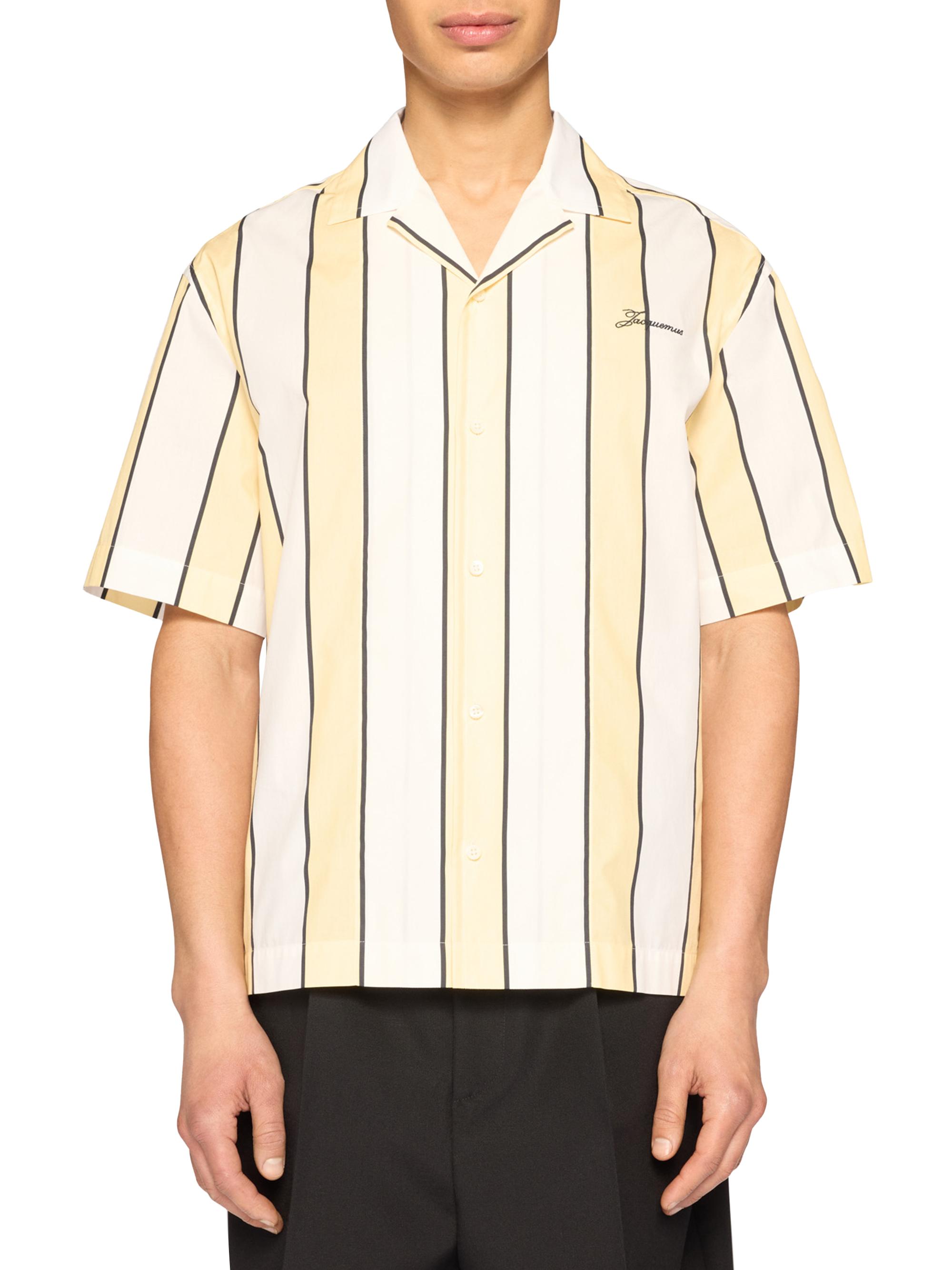 Jacquemus Simon Floral Cotton Shirt | Saks Fifth Avenue