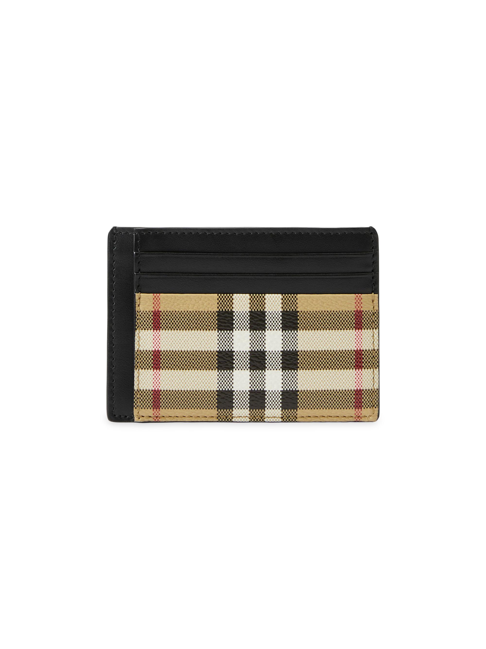 Burberry Check Clip Card Case | Saks Fifth Avenue