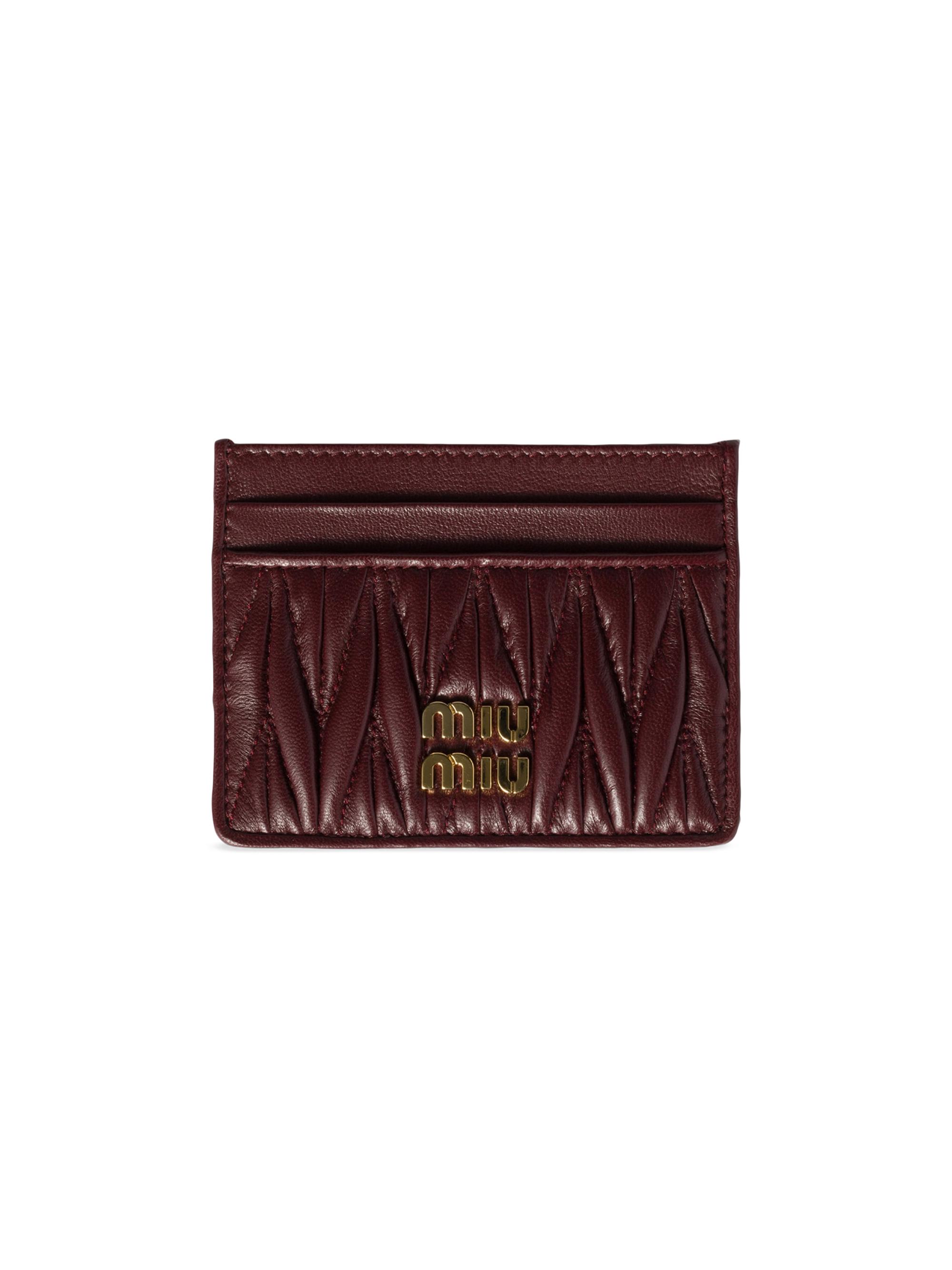 Bottega Veneta Portacard Metallic Leather Card Case | Saks Fifth