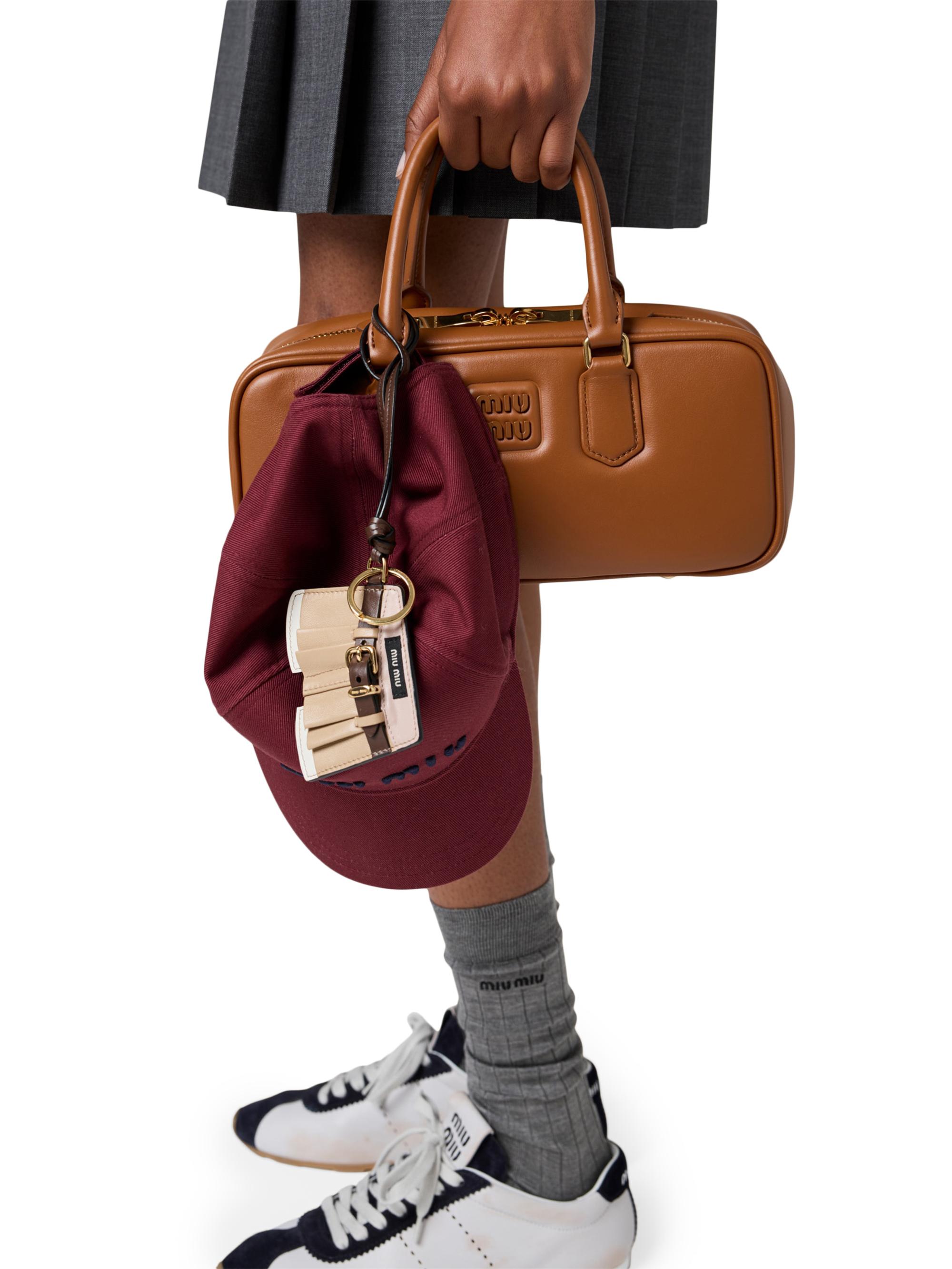 Miu Miu Arcadie Leather Top Handle Bag | Saks Fifth Avenue