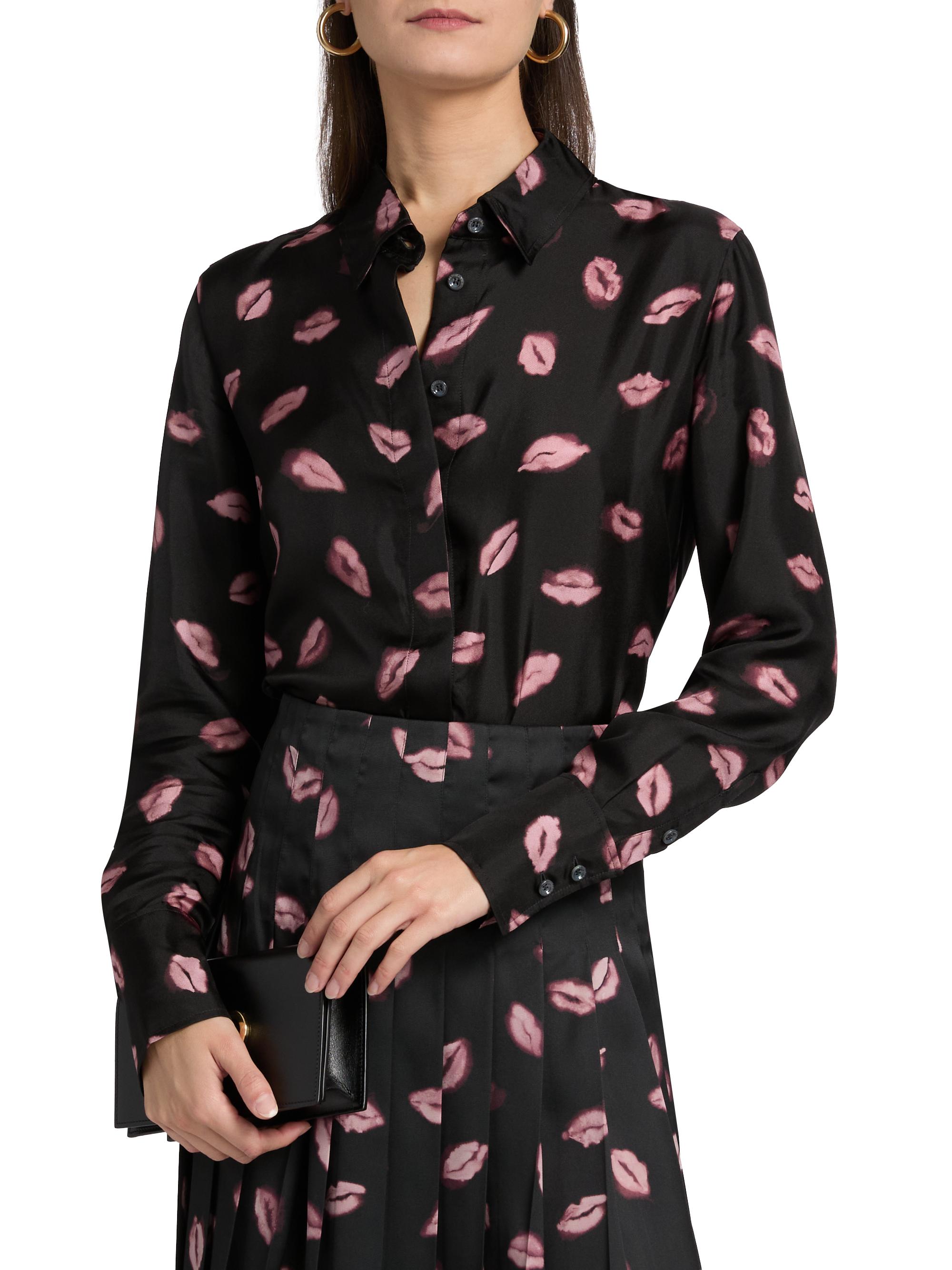 Altuzarra Chika Kisses Silk Blouse | Saks Fifth Avenue