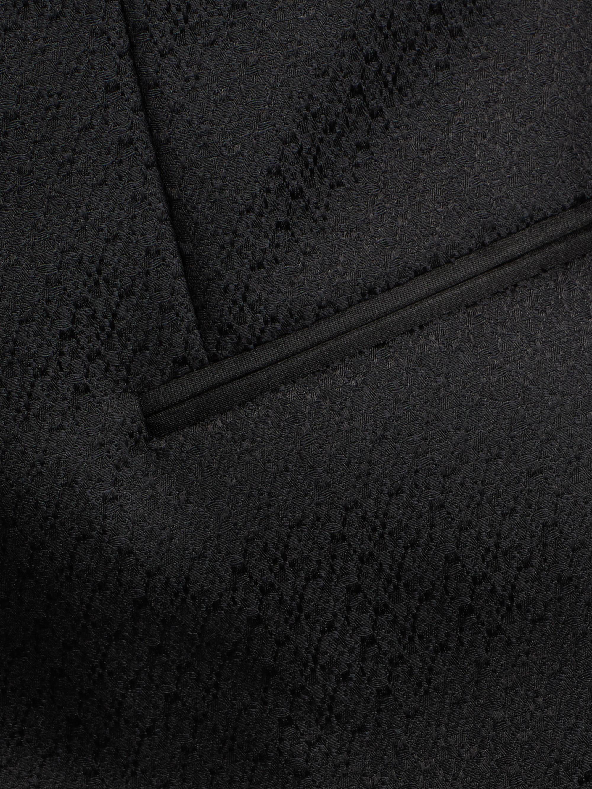 Giorgio Armani Men's Printed Dinner Jacket - Black | Thumbnail 7