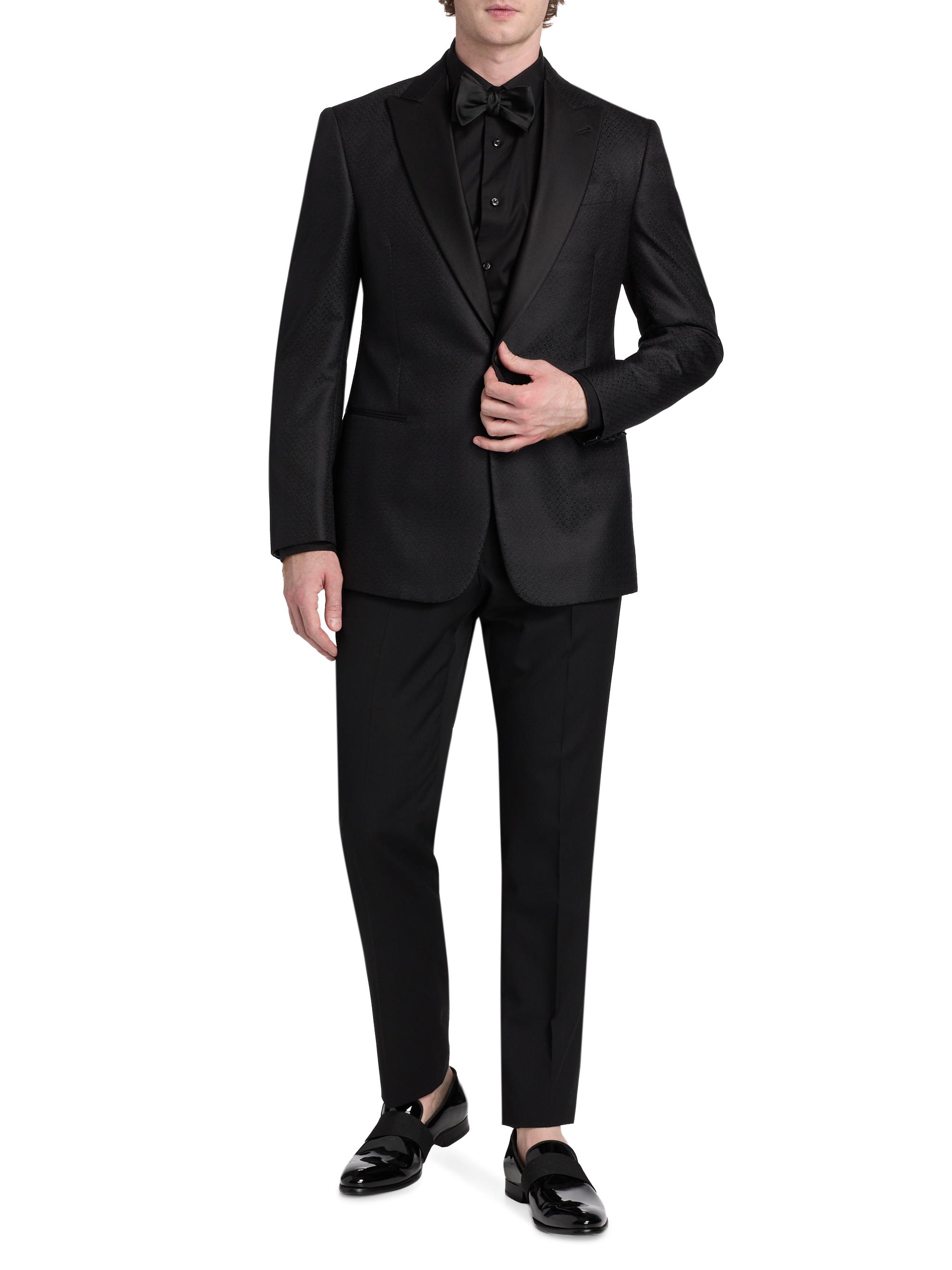 Giorgio Armani Printed Dinner Jacket | Saks Fifth Avenue