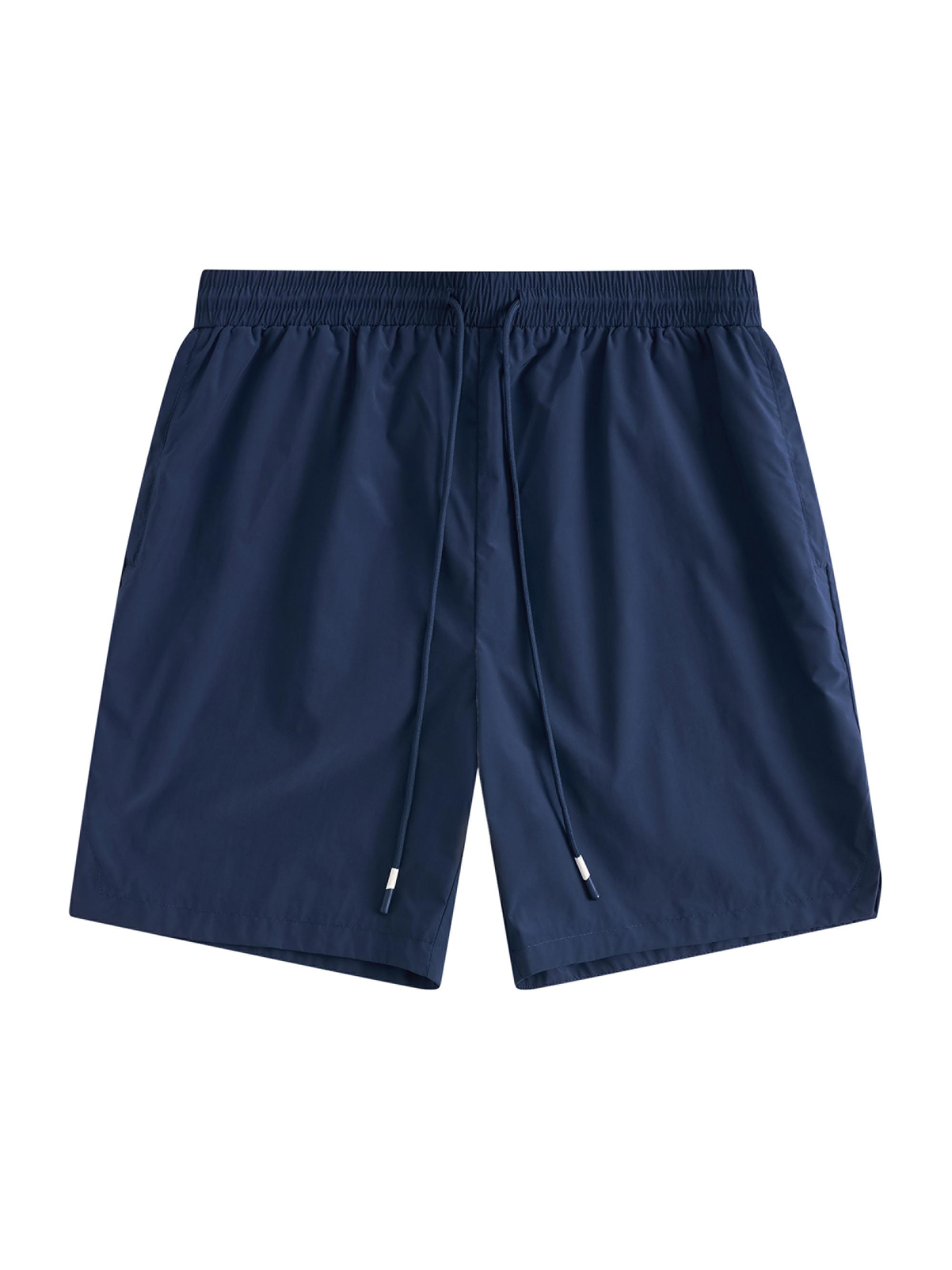 Krost Men's Port Nylon Track Shorts - Dark Sapphire
