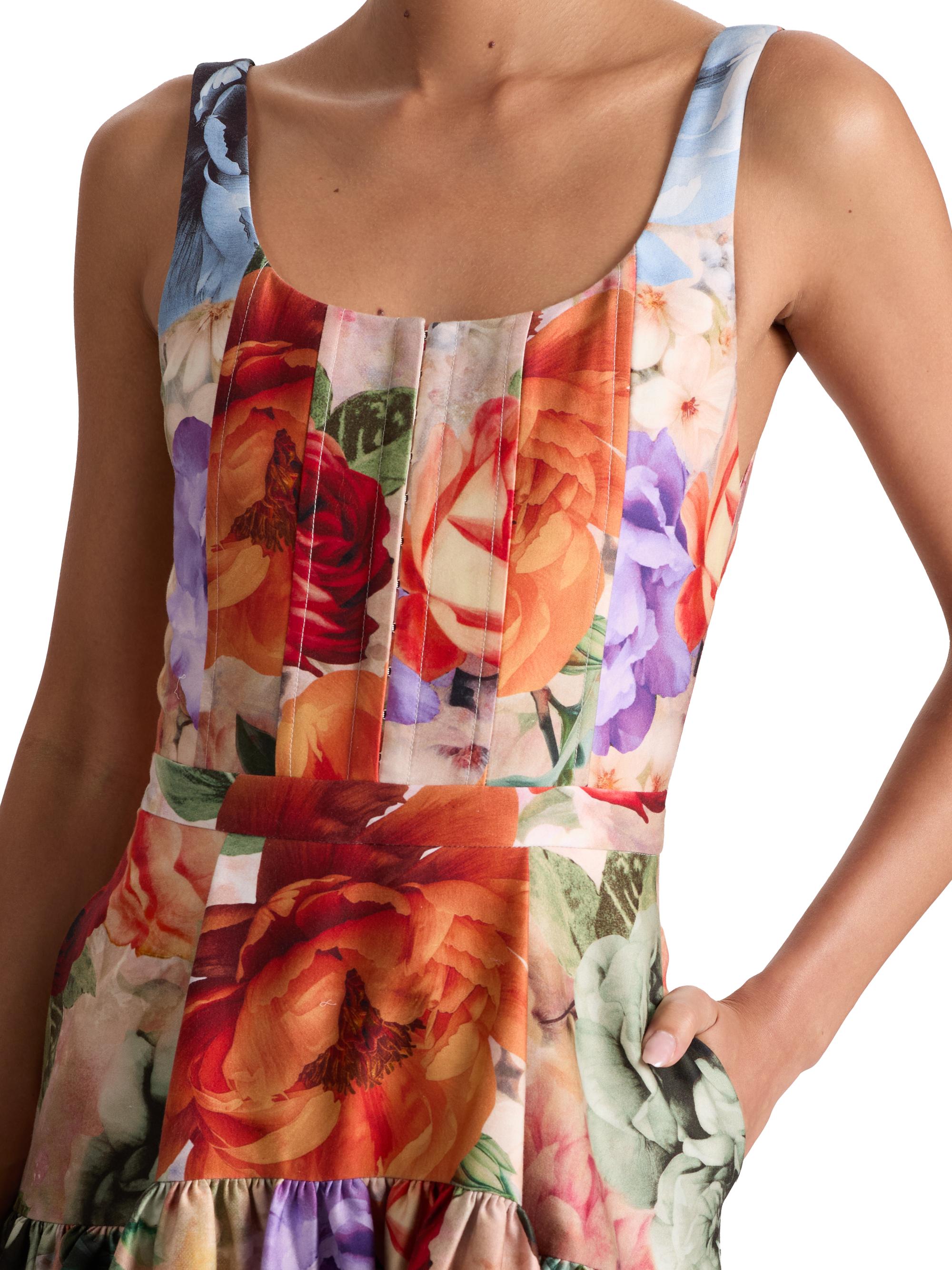 diana drop waist dress Show Me Your Mumu Diana Drop Waist Dress in Black main image 0
