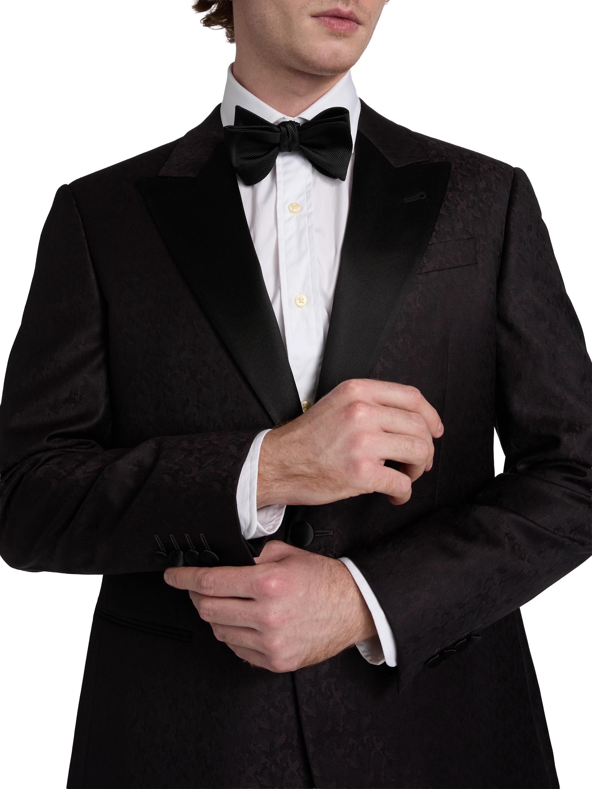 Emporio Armani Jacquard Wool Dinner Jacket | Saks Fifth Avenue